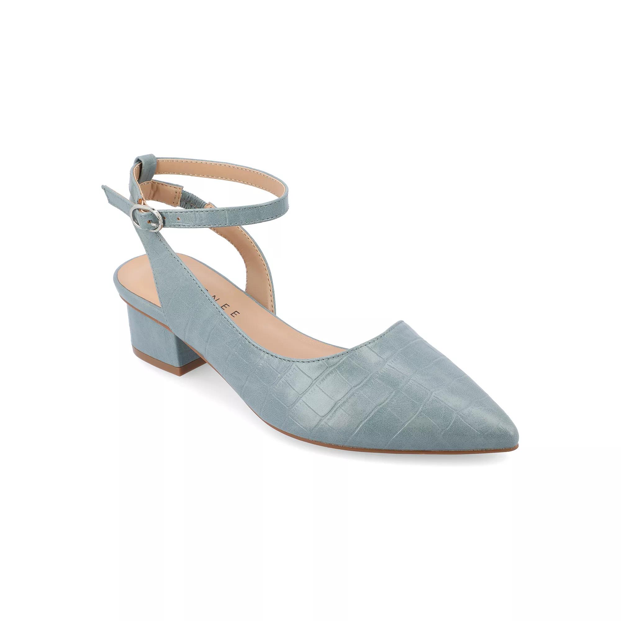 Journee Keefa Womens Heels Brown Product Image