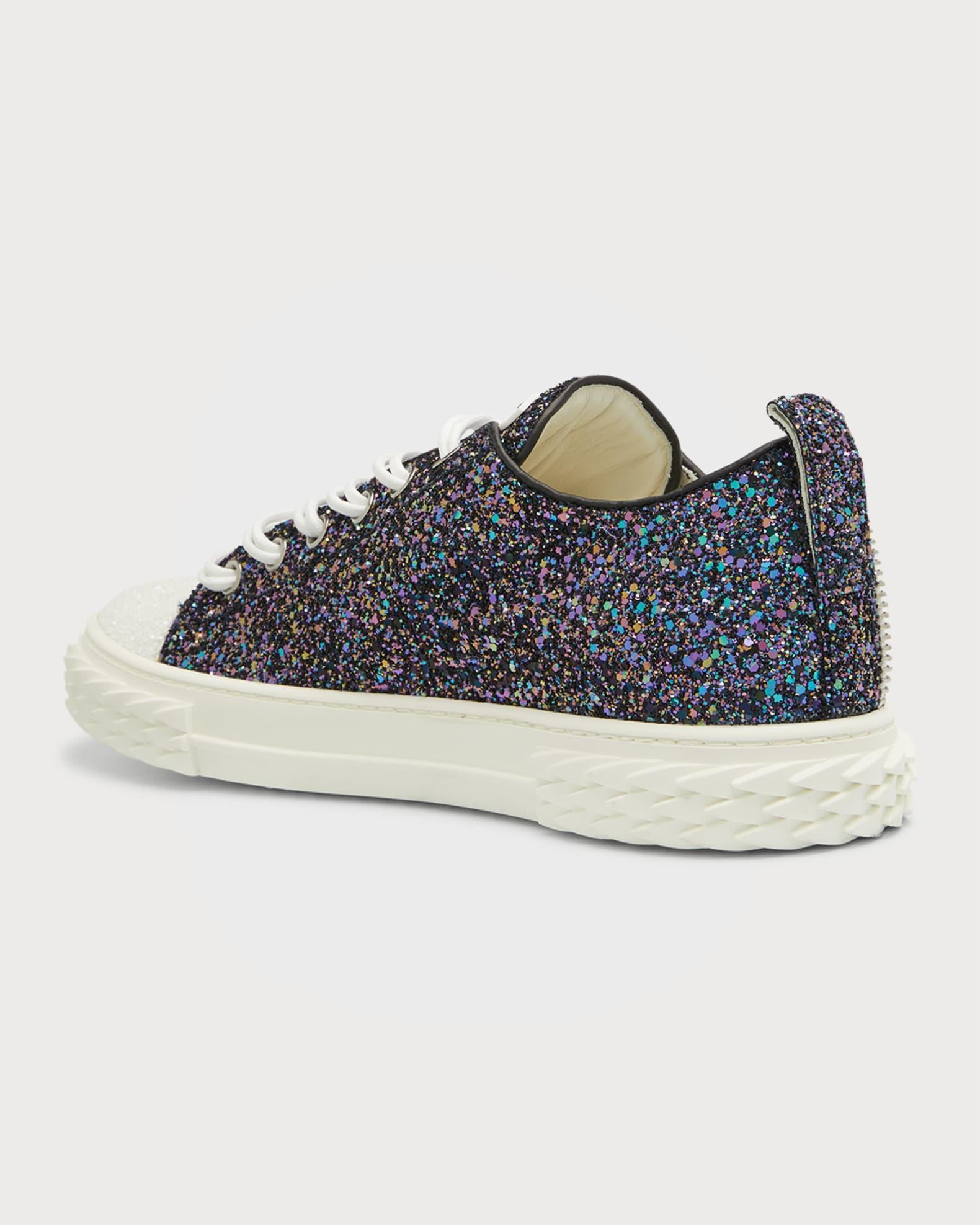 Men's Glitter Low-Top Sneakers Product Image