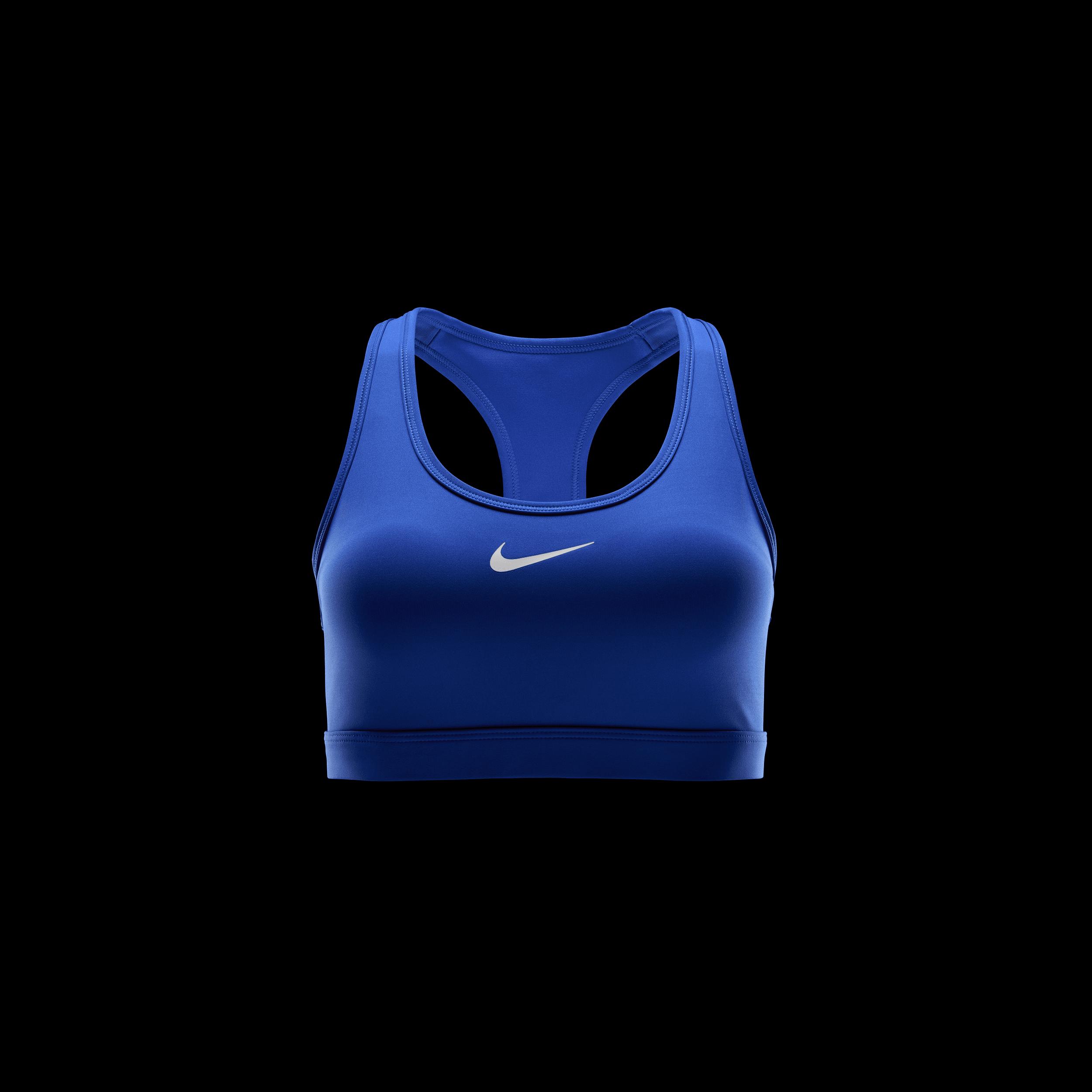 Women's Nike Swoosh Medium Support Padded Sports Bra, Hyper Royal Product Image