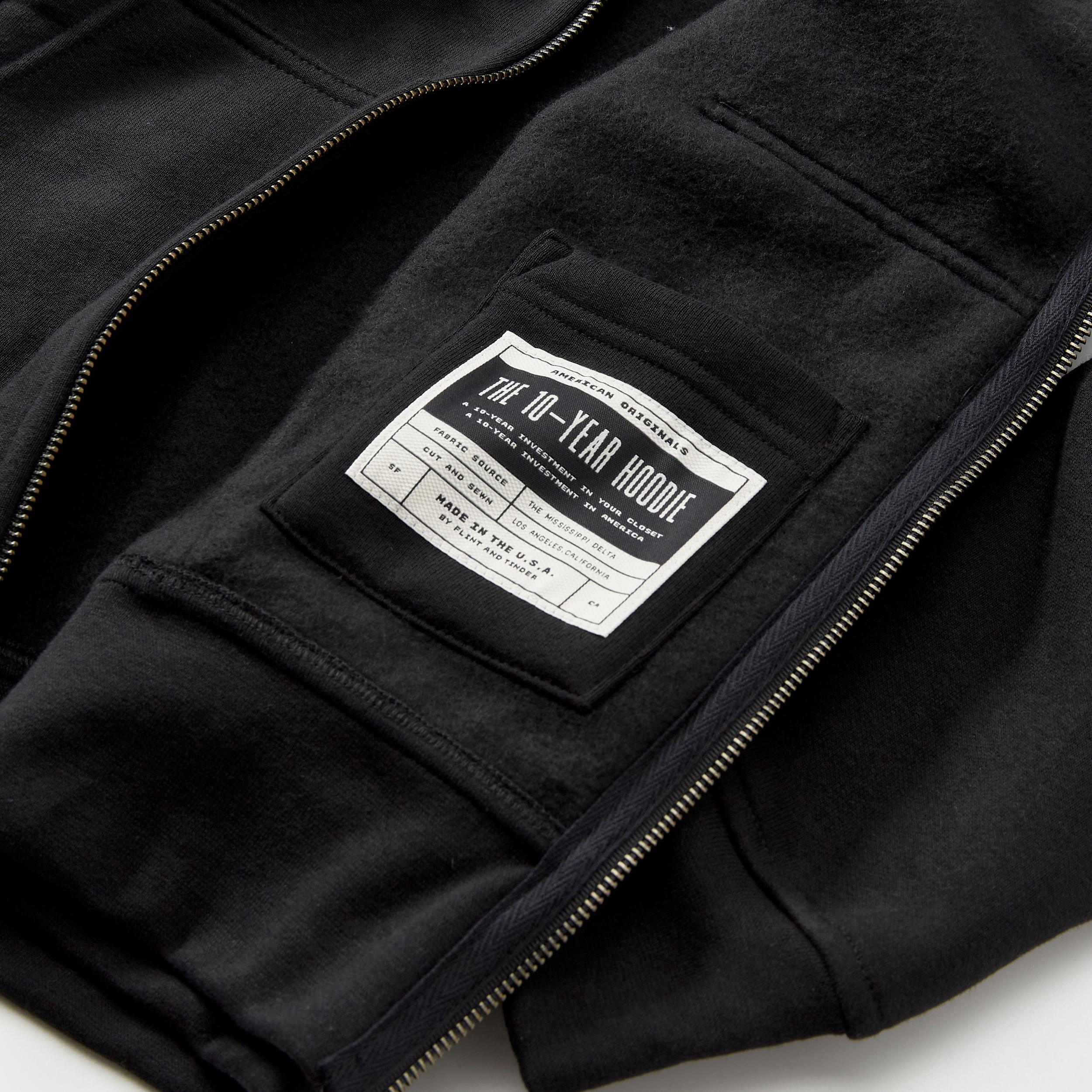 10-Year Full Zip Hoodie Product Image