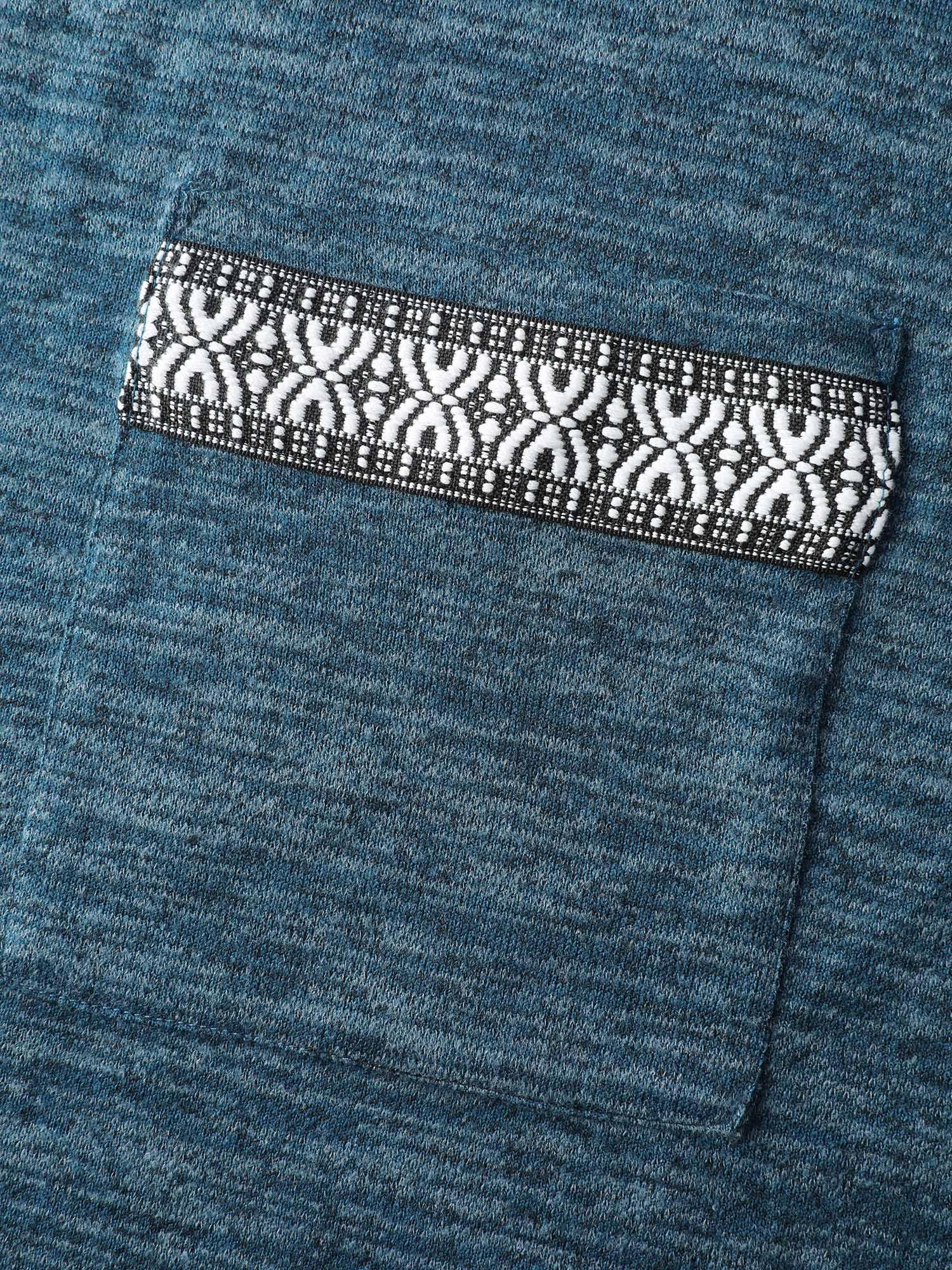 Heather Faux Cashmere Boho Stripe Coat Female Product Image