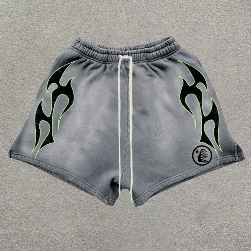 Men's Vintage Graphic Streetwear Basketball 5 inch Shorts Product Image