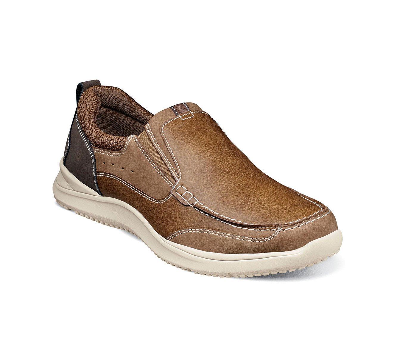 Men's Nunn Bush Conway Moc Toe Slip-On Shoes Product Image