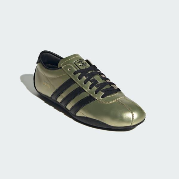 Womens adidas Tokyo Athletic Shoe Metallic / Core Black / Gold Metallic Product Image