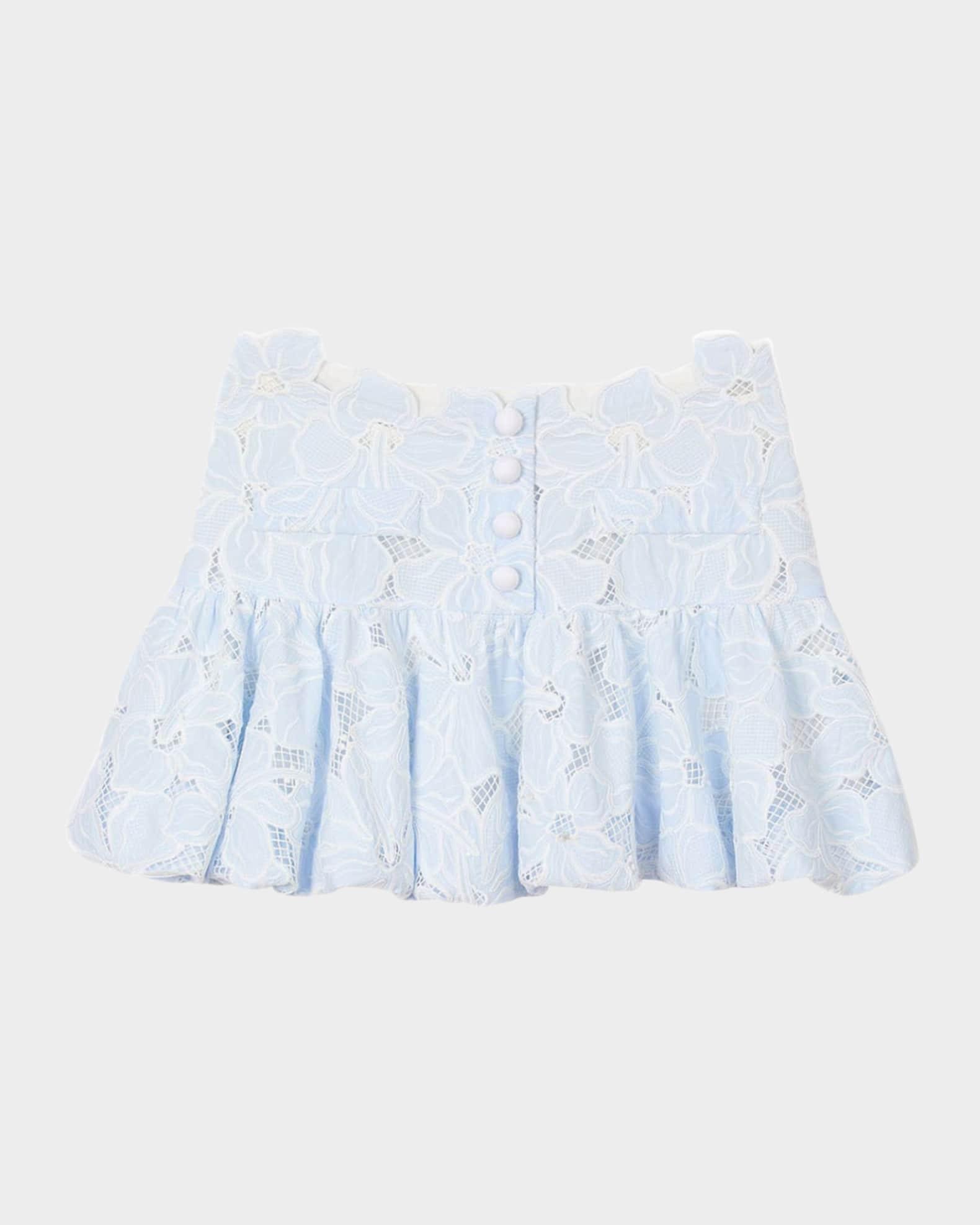 Rosane Floral Embroidered Mini Skirt Product Image