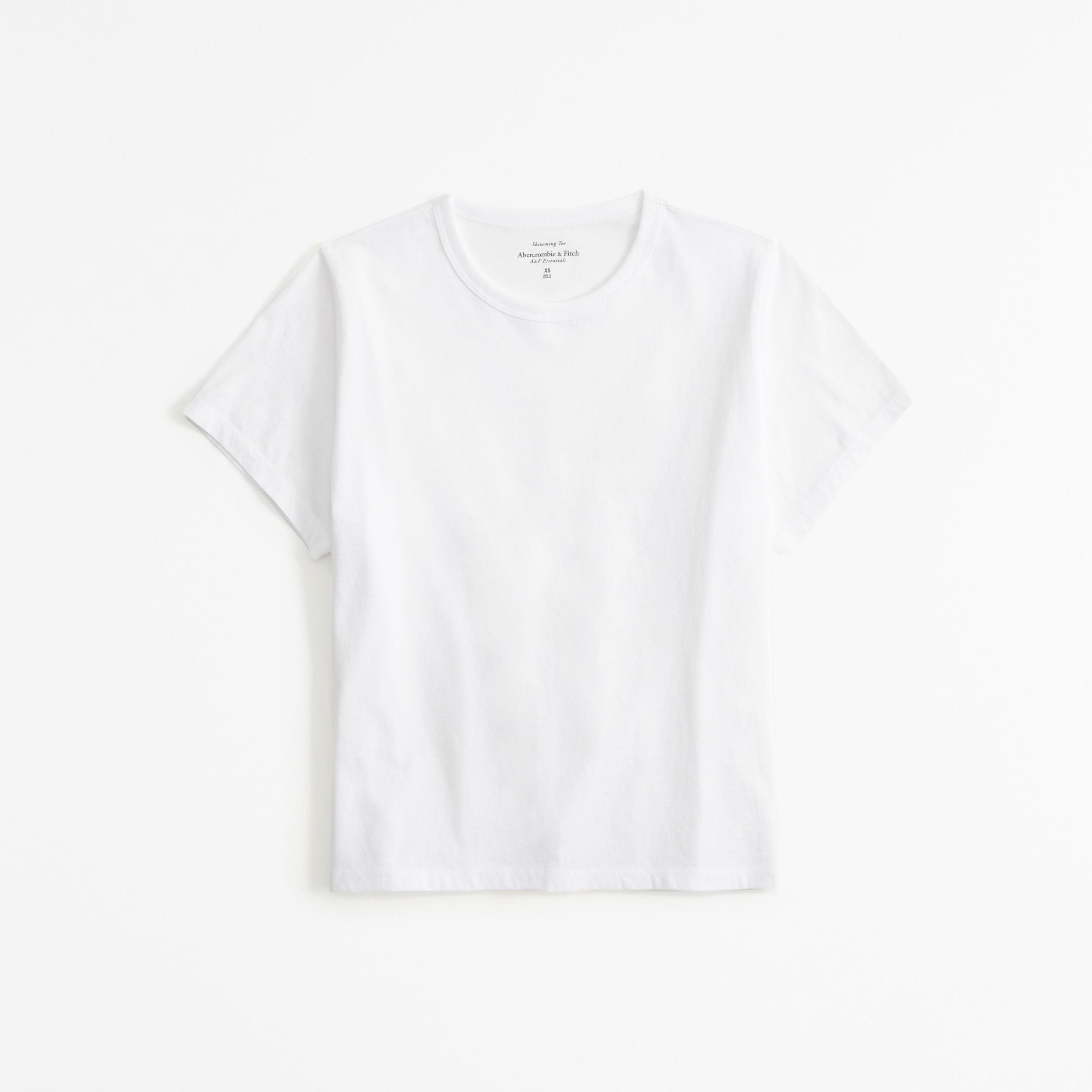 Essential Polished Body-Skimming Tee Product Image