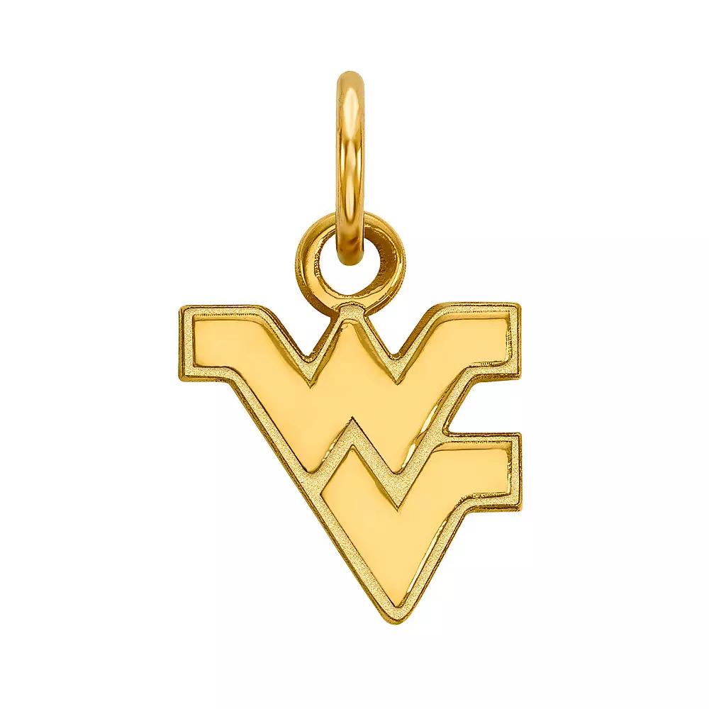 LogoArt 14K Gold PlatedWest Virginia Mountaineers Extra Small Pendant, Women's, Size: 15 mm Product Image