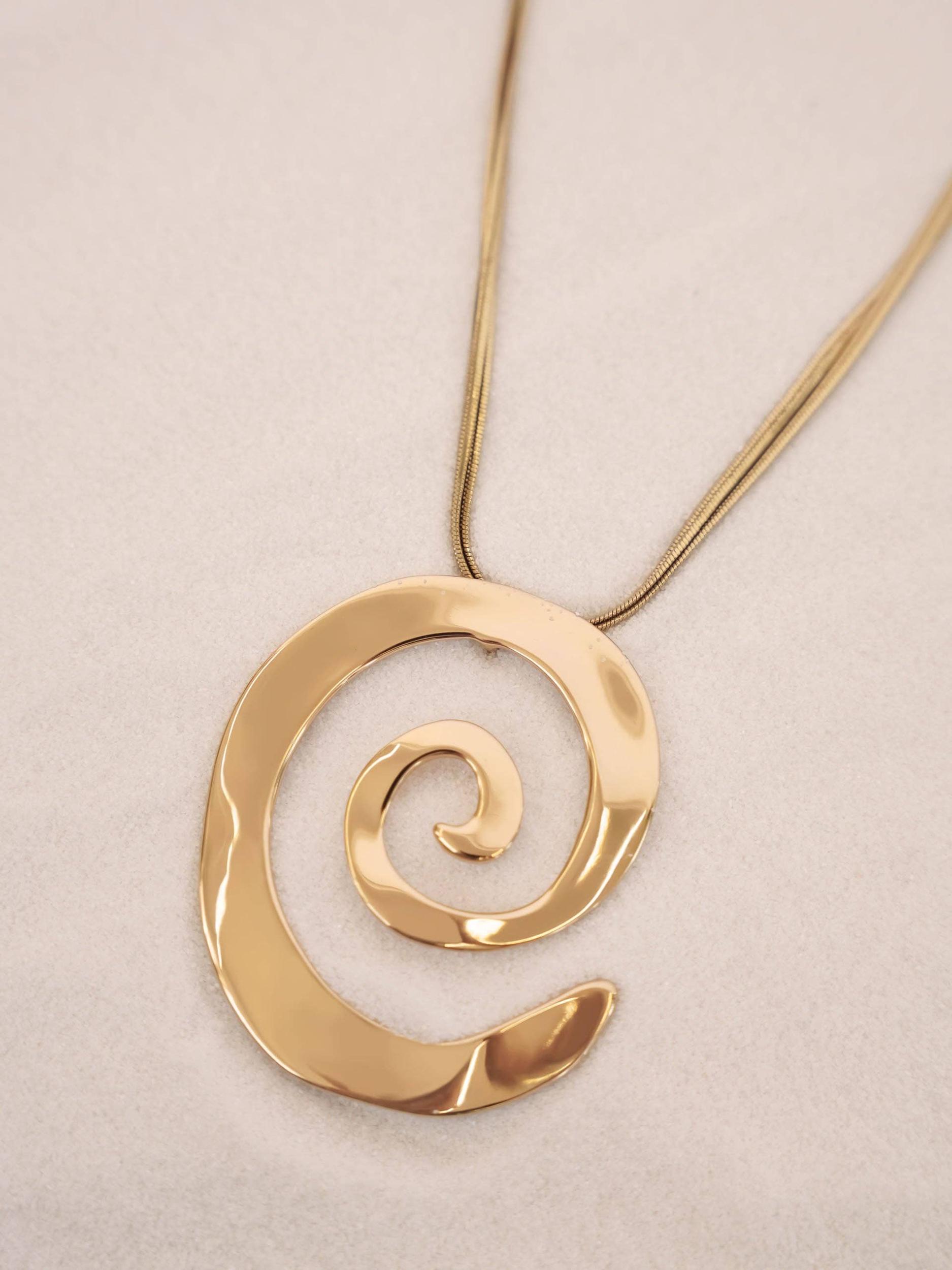 Aura Swirl Necklace Product Image
