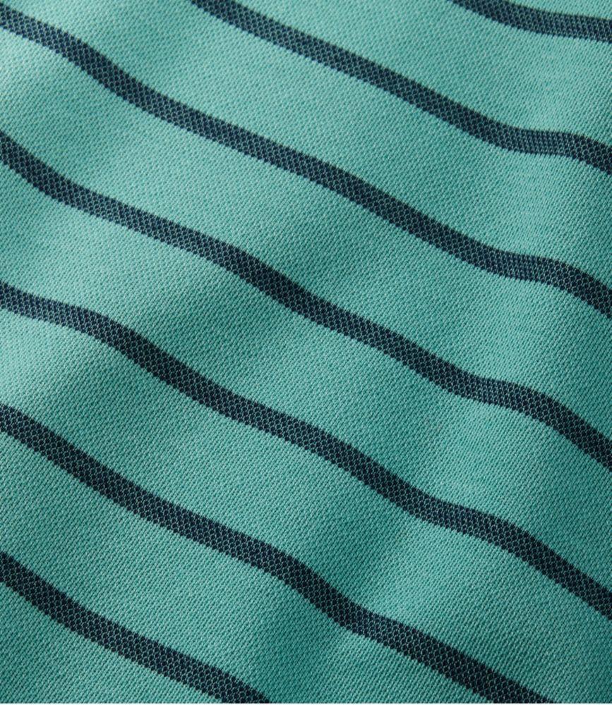 Men's Comfort Stretch Performance® Polo, Short-Sleeve, Slightly Fitted, Stripe Product Image