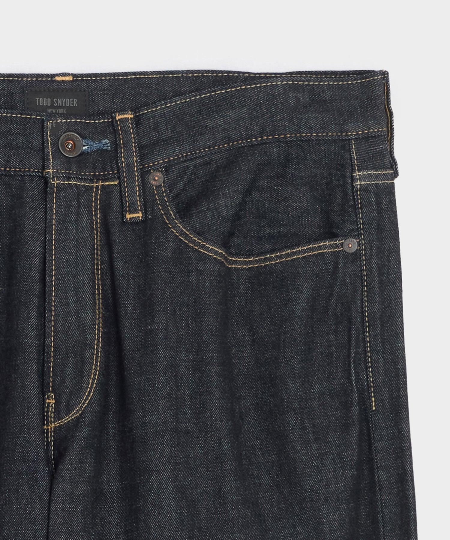 Straight Fit Summerweight Jean in Rinsed Indigo Product Image