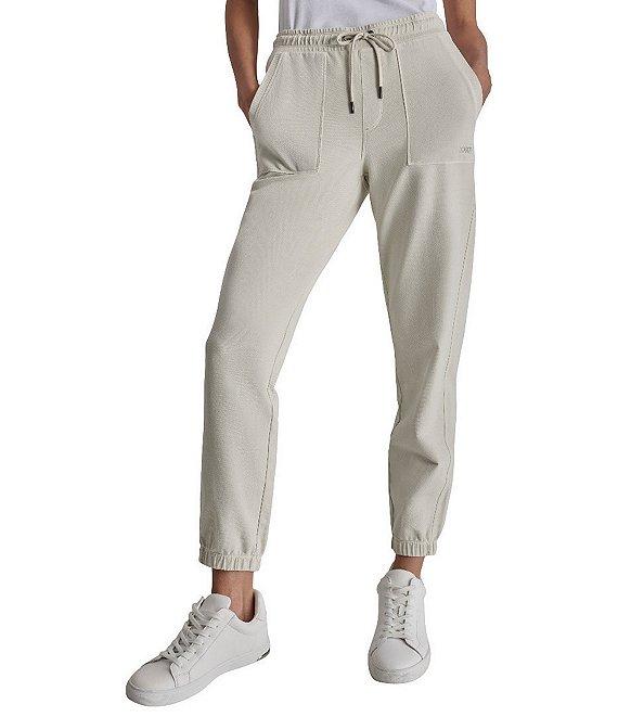DKNY by Donna Karan Smocked Waistband Joggers Product Image