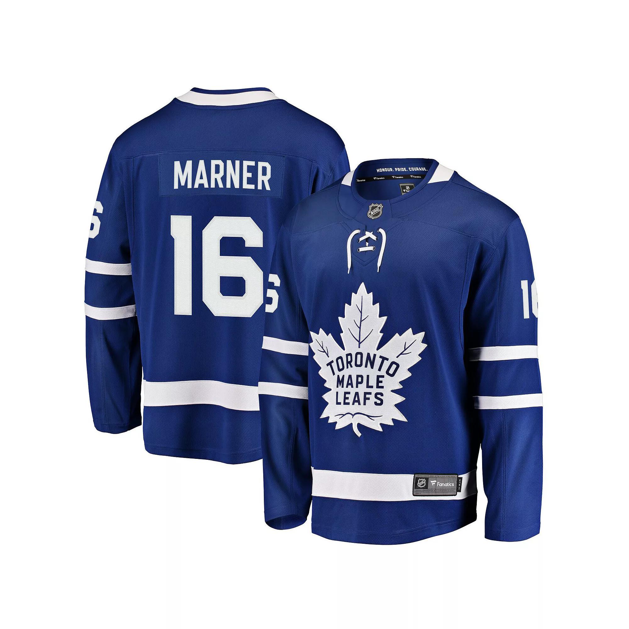 Mens Fanatics Branded Mitchell Marner Blue Toronto Maple Leafs Home Premier Breakaway Player Jersey Product Image