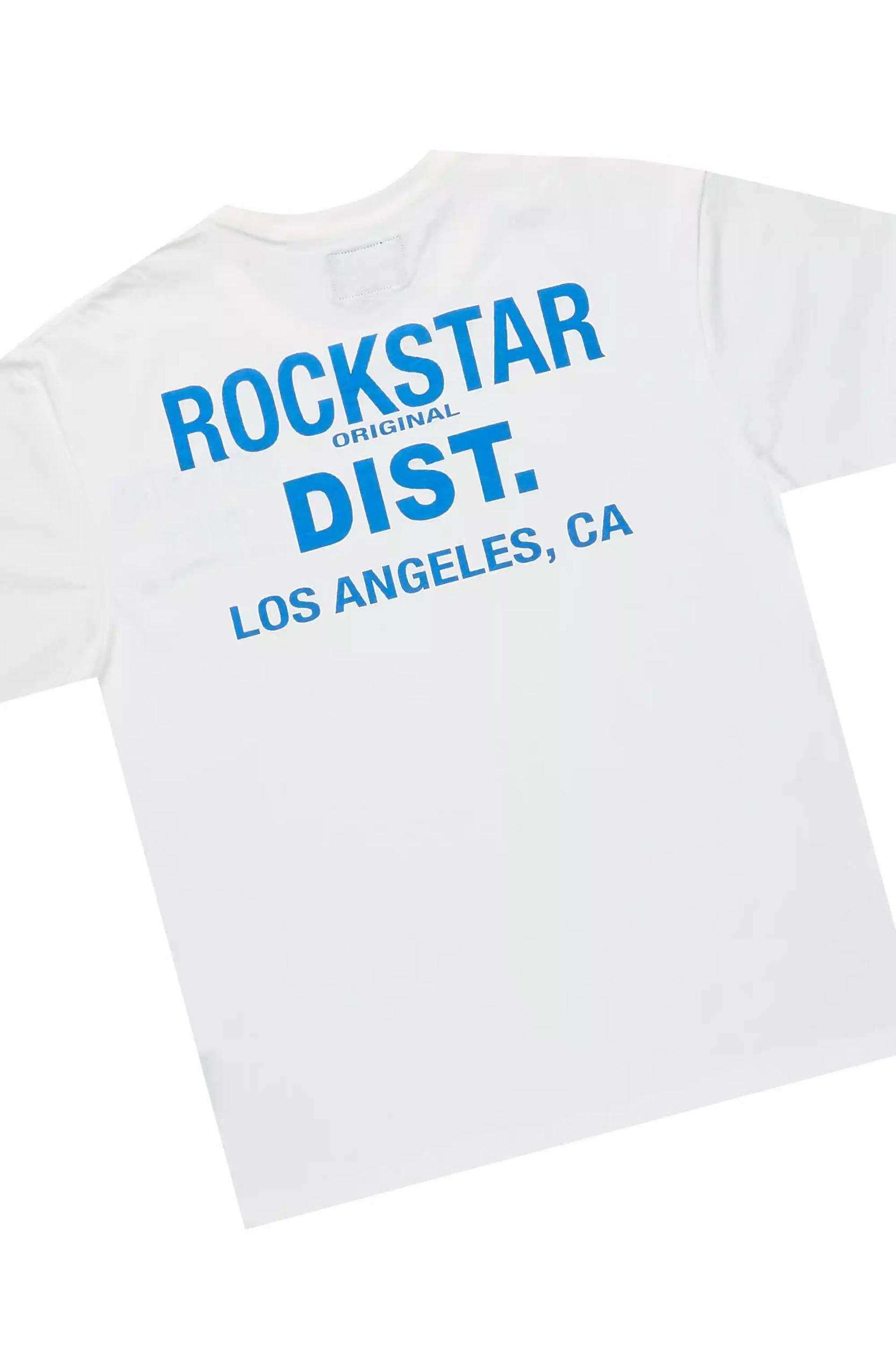 Atlanty 2.0 White/Royal Blue T-Shirt Trackset Female Product Image