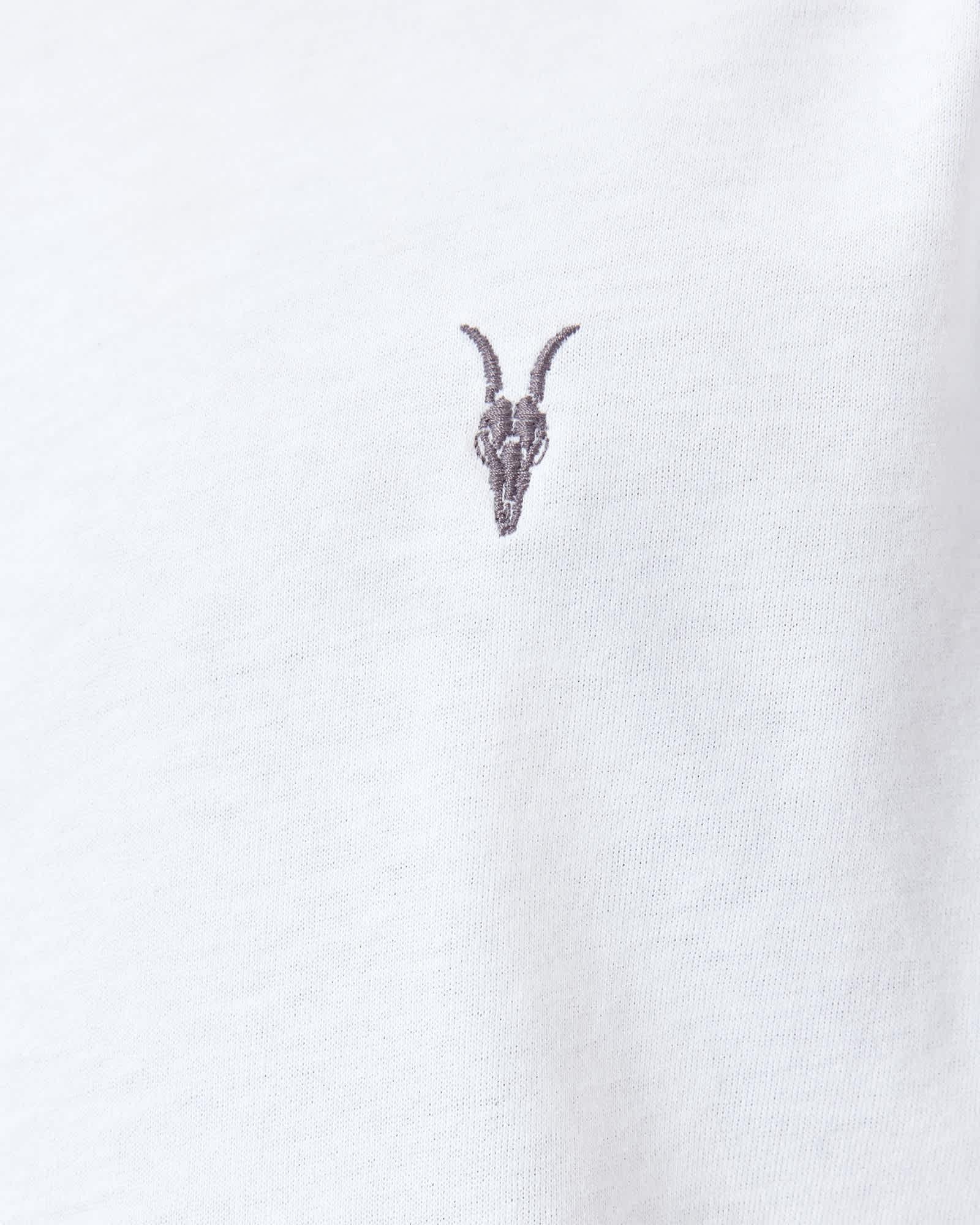 Brace Brushed Cotton T-Shirts 3 Pack OPT WHT/LILAC/BLUE | ALLSAINTS US Product Image