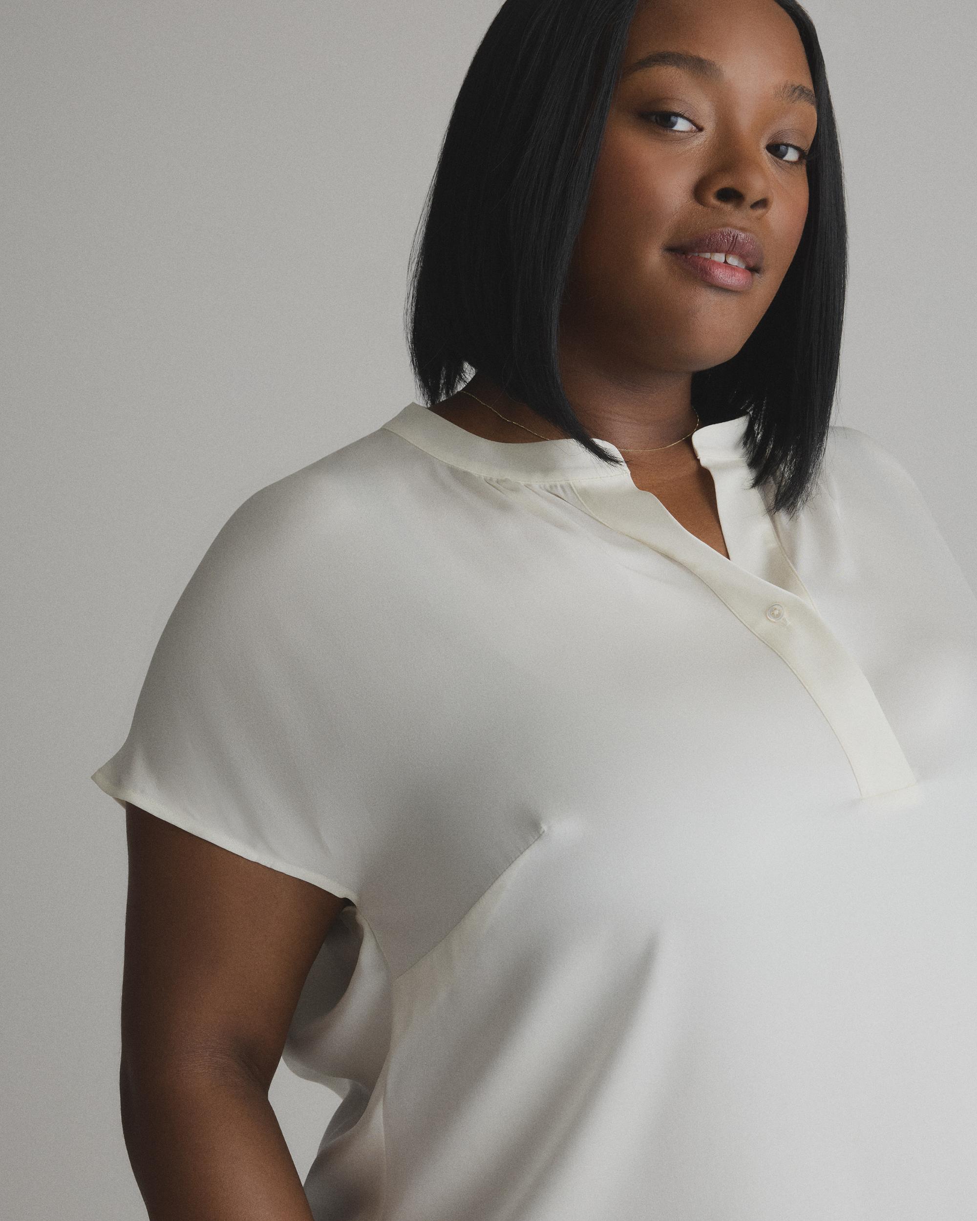 Quince | Women's Washable Stretch Silk Dolman Sleeve Blouse Mulberry Silk Product Image