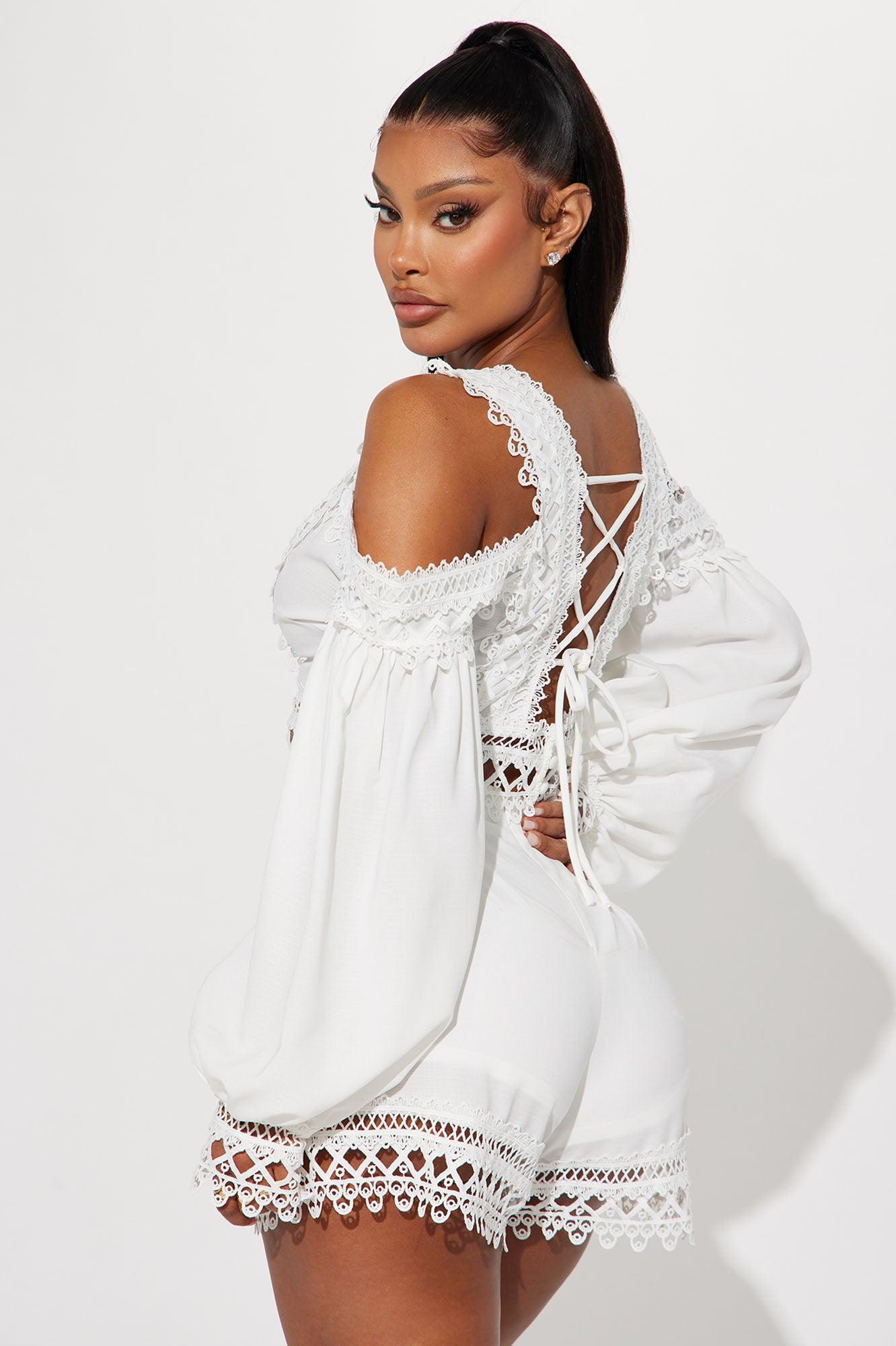 Thought About It Short Set - Off White Product Image