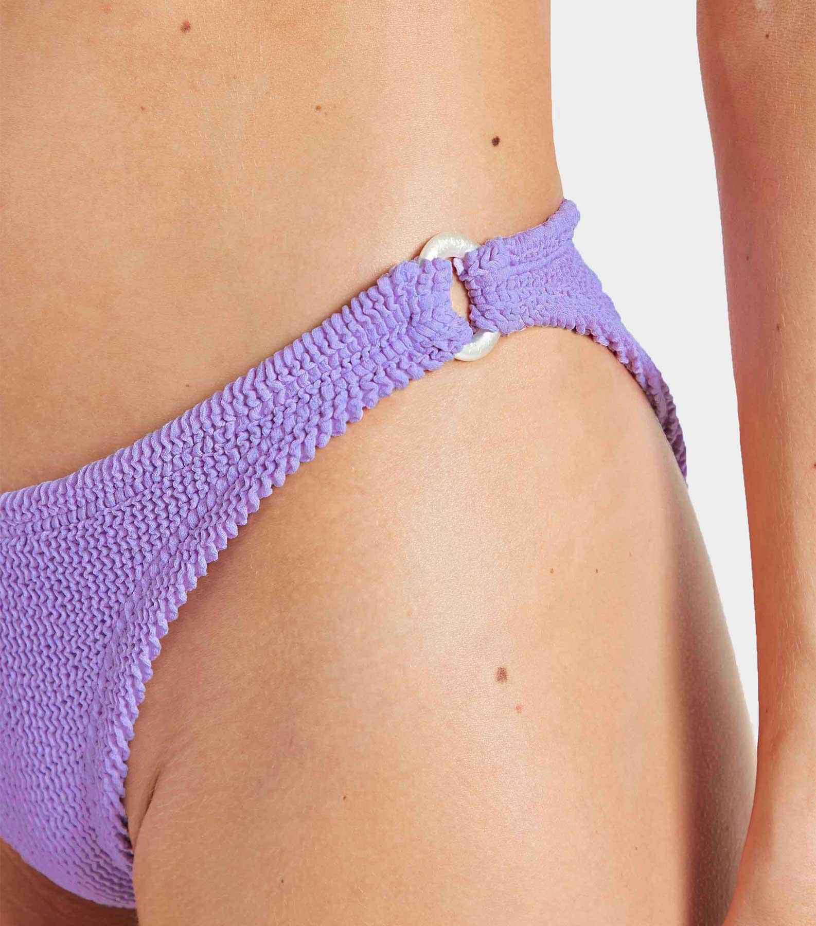 Misty Bikini With Pearly Hoop - Lilac Product Image