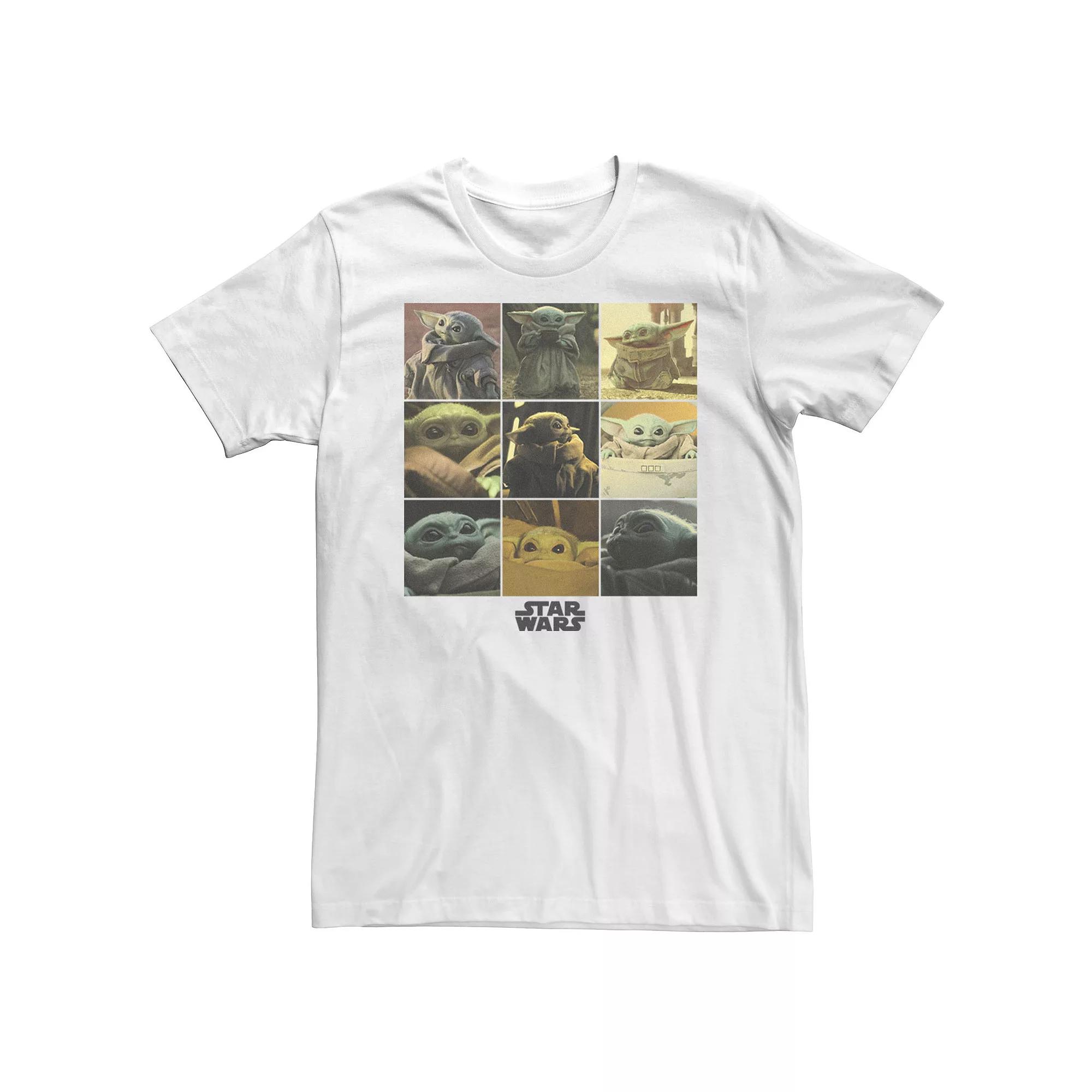 Big & Tall Star Wars The Mandalorian The Child Box Up Grid Tee, Men's,  Product Image