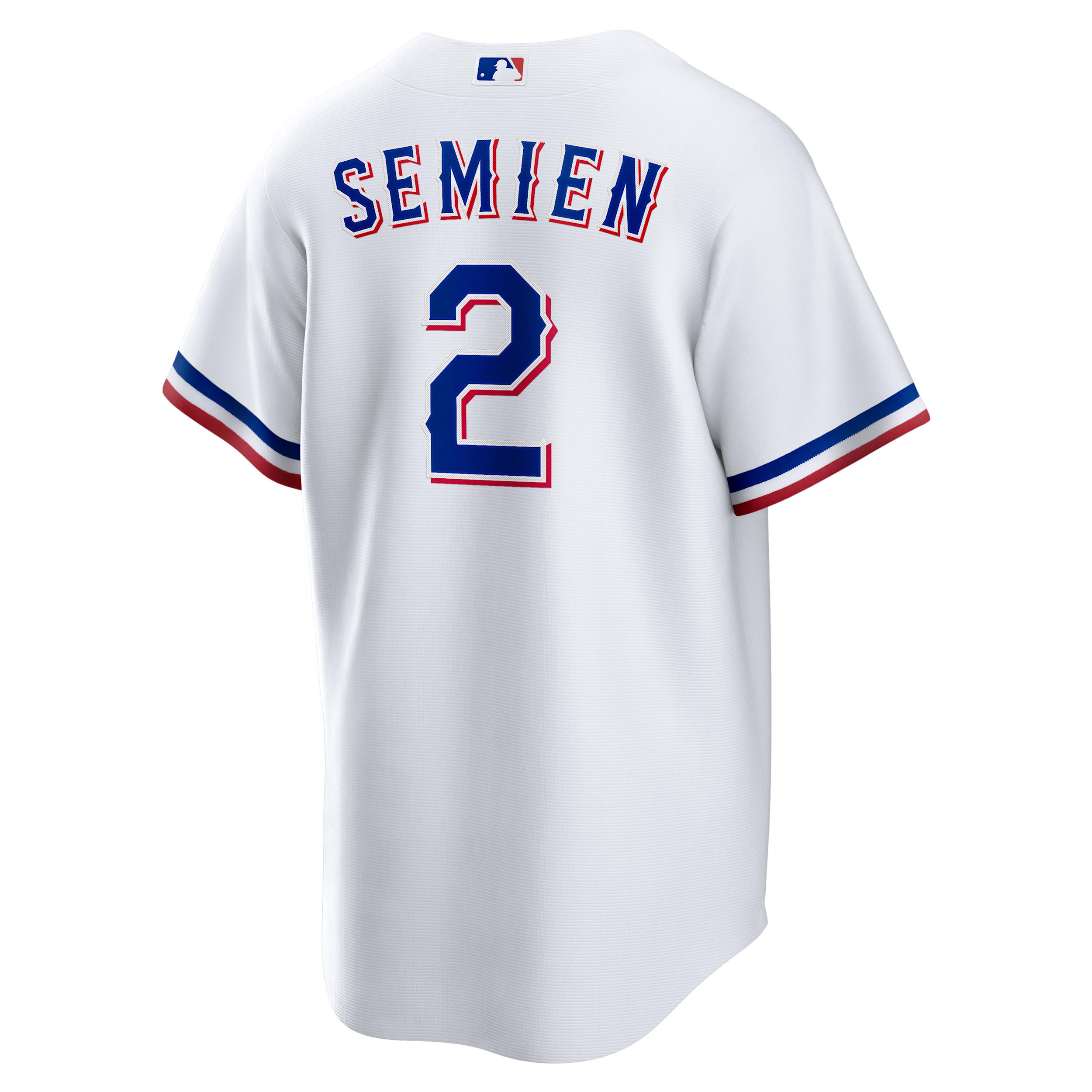 Marcus Semien Texas Rangers Nike Mens MLB Replica Jersey | T770TEWHTE7-002 Product Image