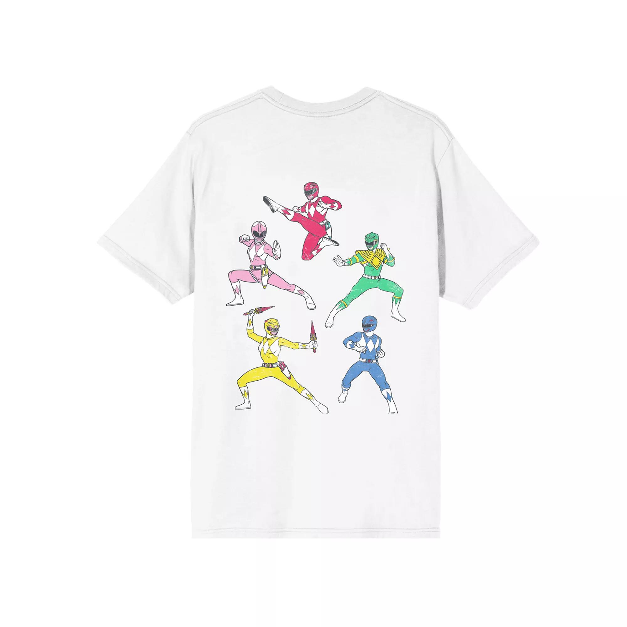 Men's Power Rangers Action Graphic Tee,  Product Image