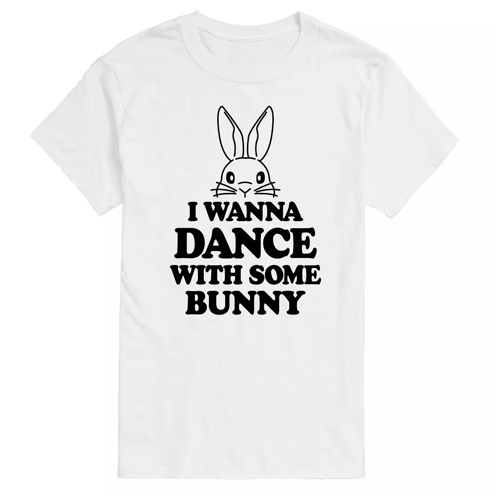 Men's I Wanna Dance With Some Bunny Graphic Tee,  Product Image
