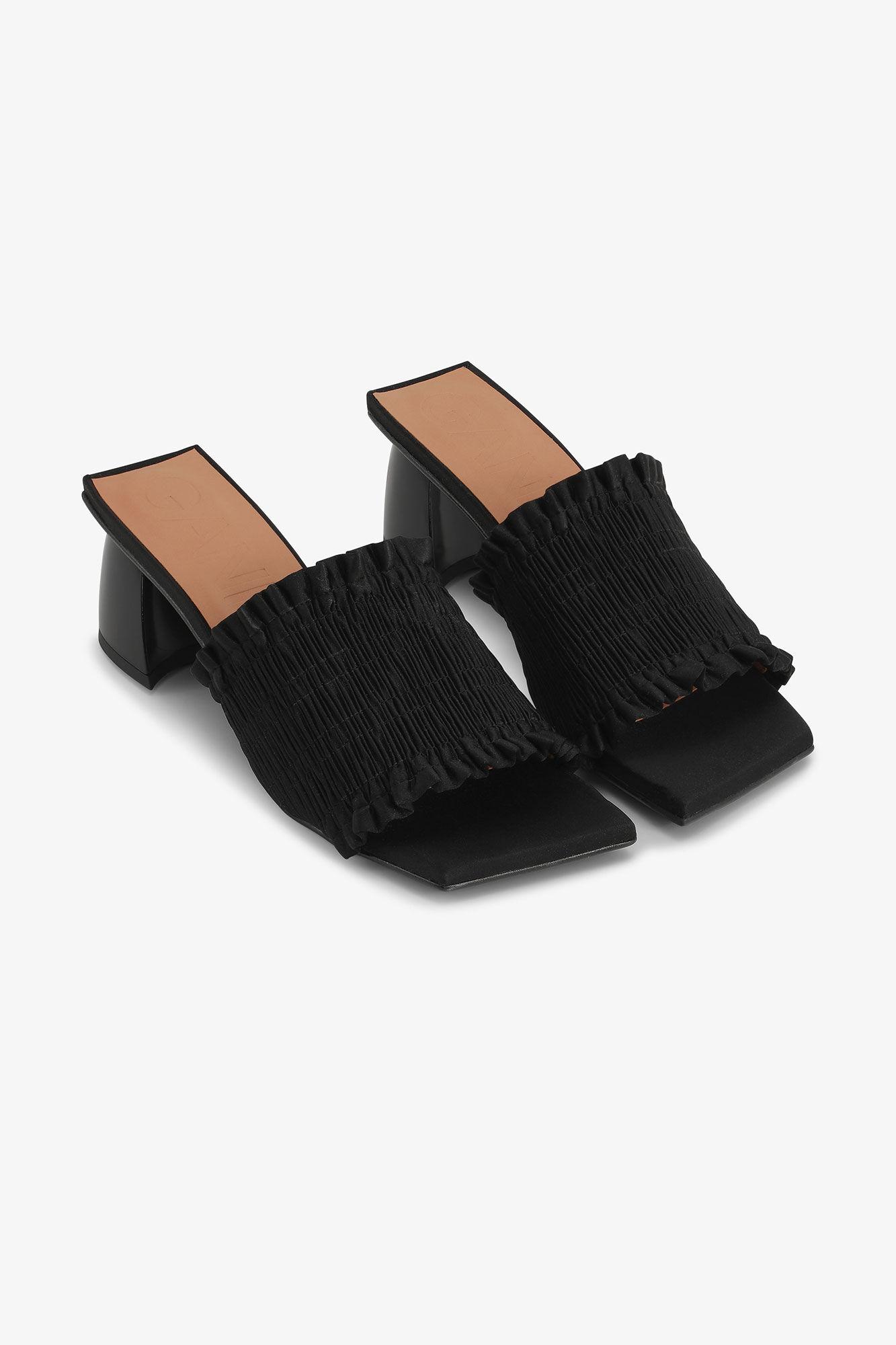 Smock Kitten Heel Mules Product Image
