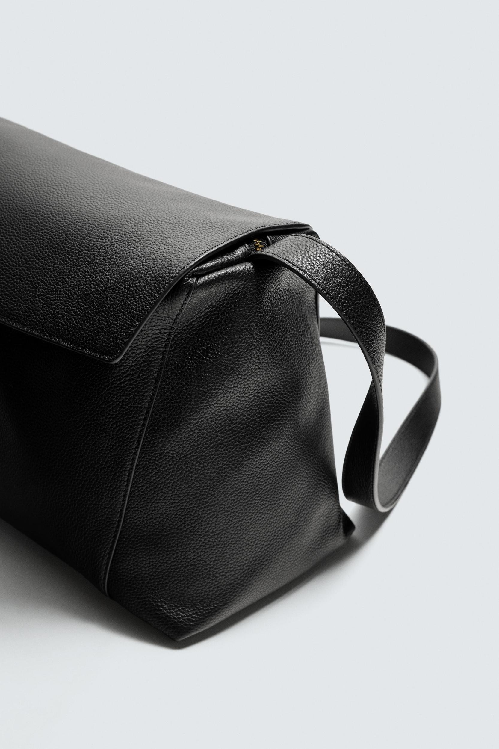 LIMITED EDITION ENGRAVED LEATHER CROSSBODY BAG Product Image