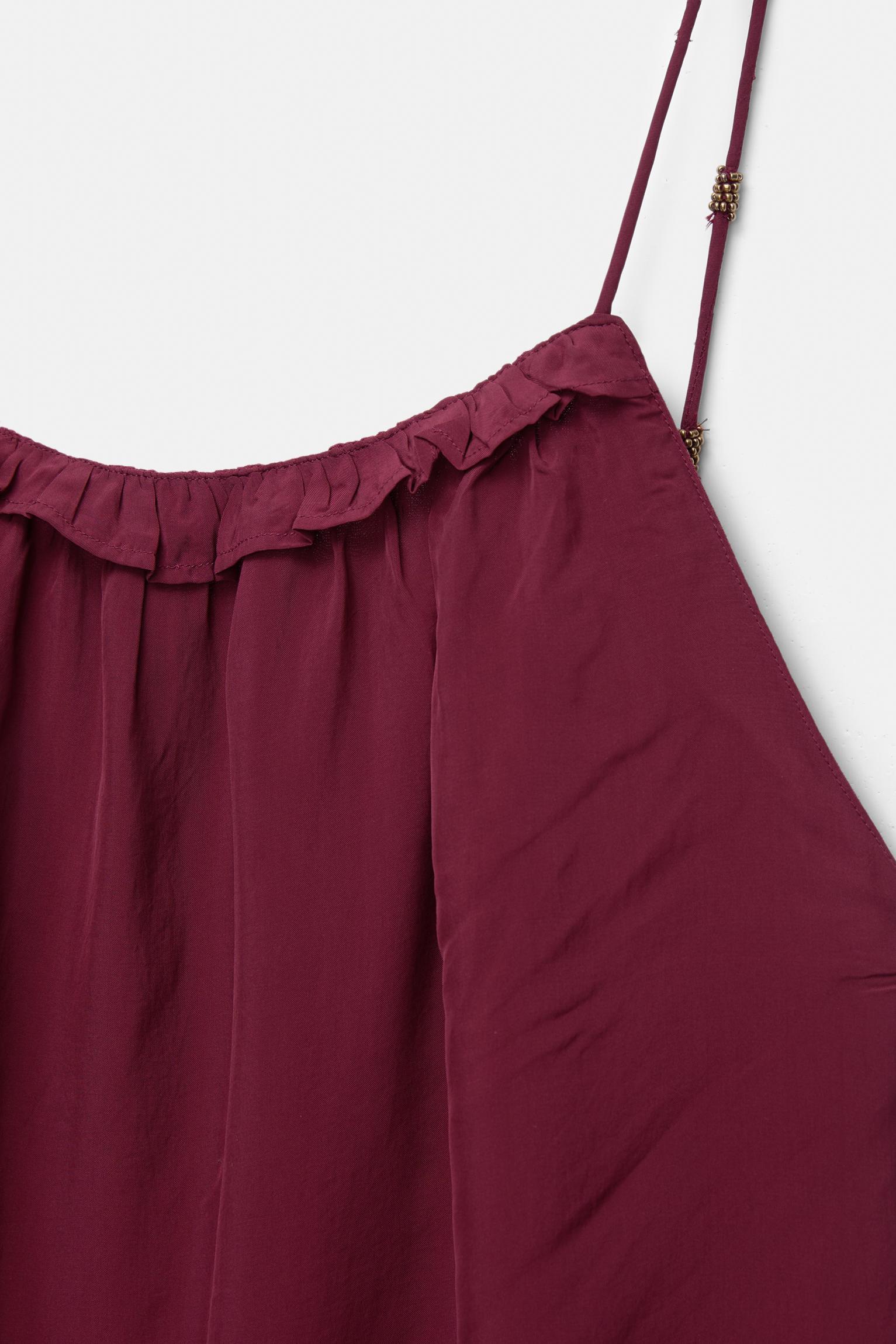 Strappy beaded midi dress Product Image