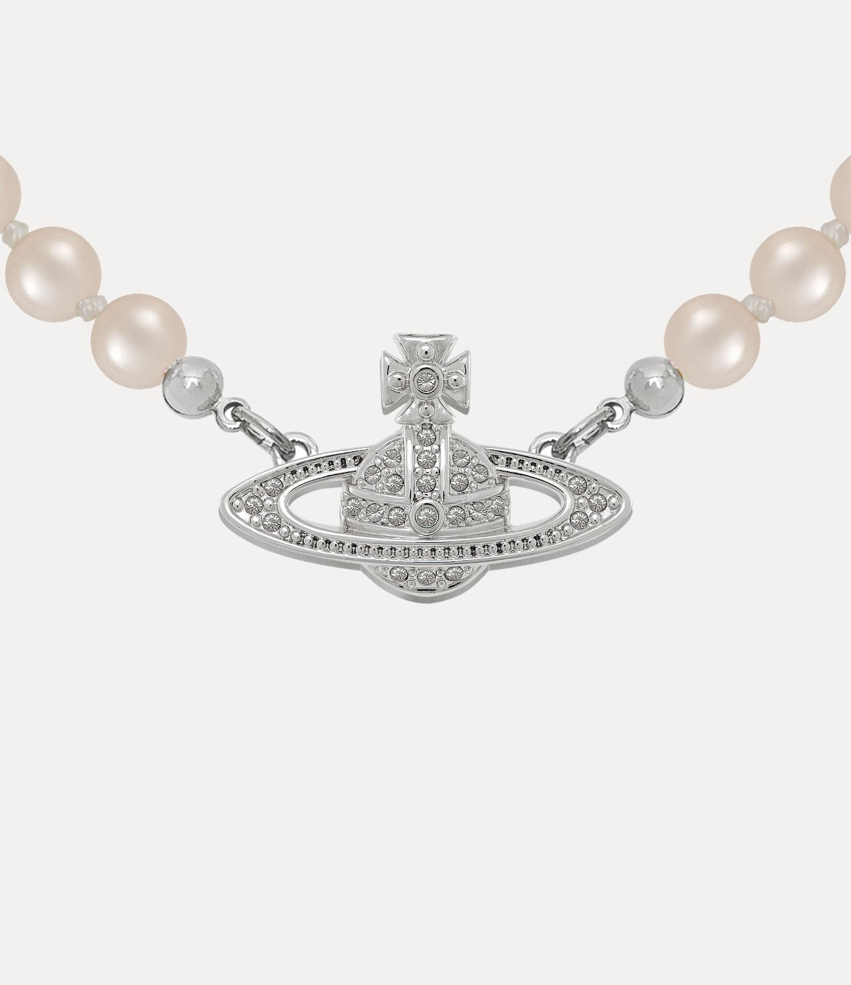 Mini Bas Relief Pearl Choker Product Image