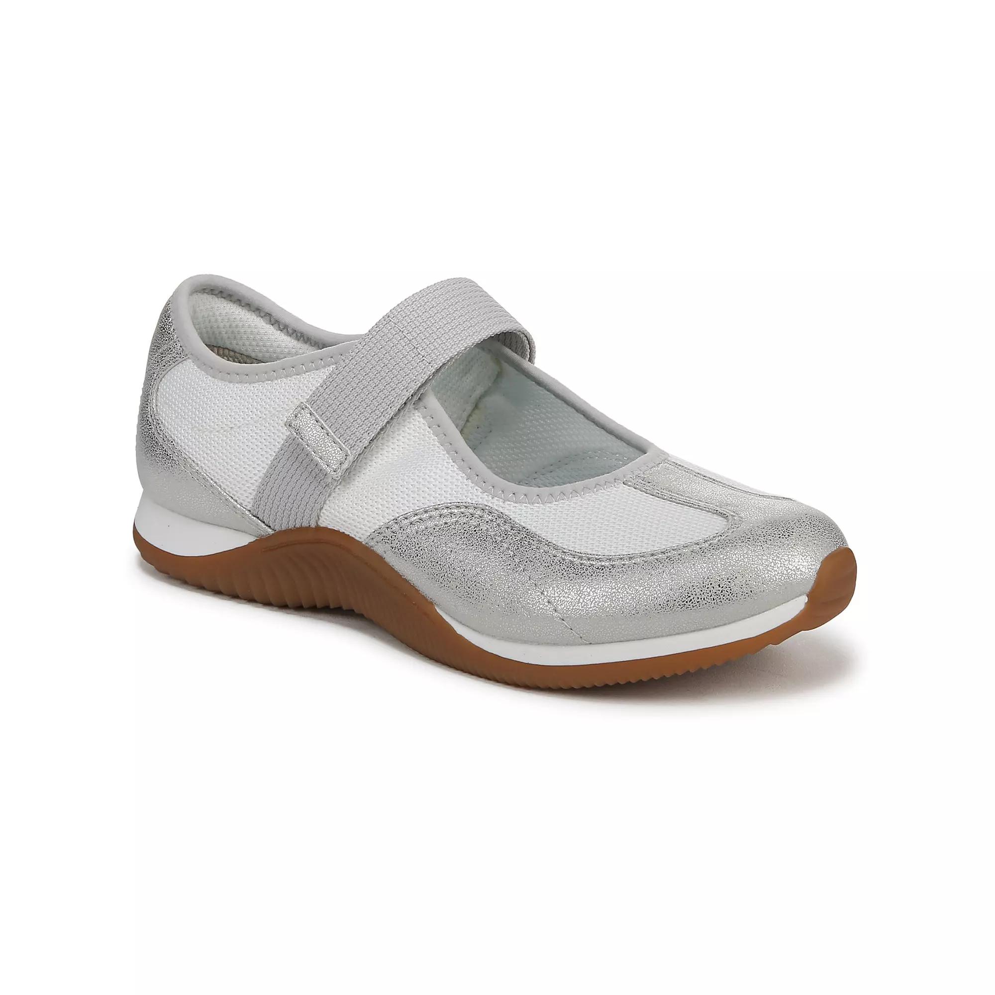 Dr. Scholl's Goodie Women's Mary Jane Shoes, Size: 7.5, Silver White Product Image