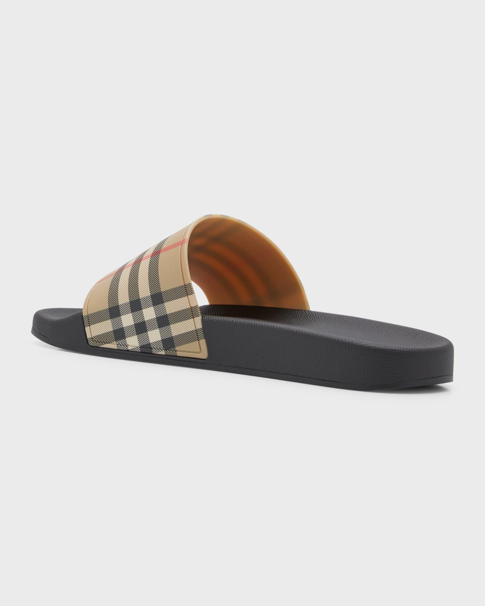 Mens Furley Check Slide Sandals Product Image