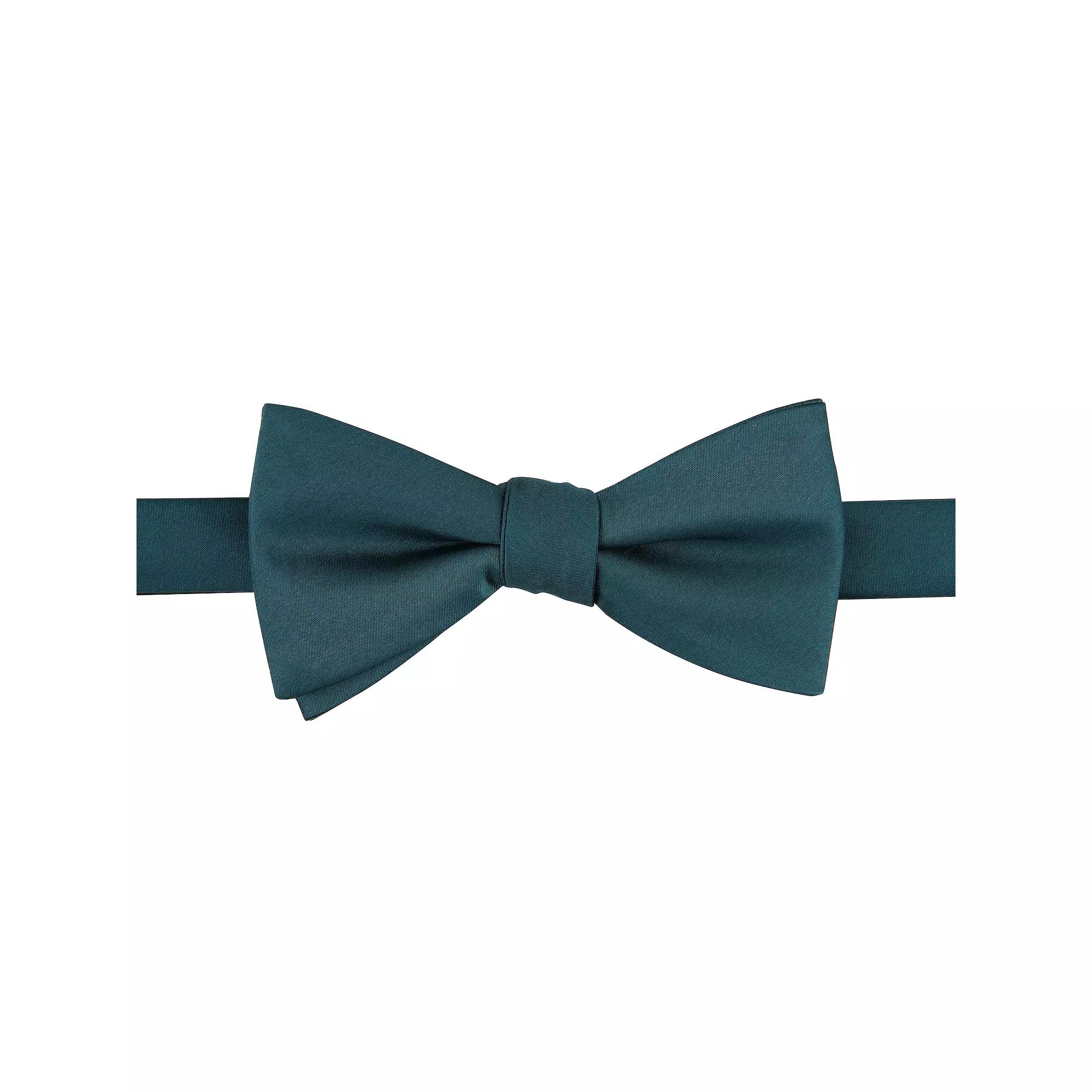 Men's Bespoke Pre-Tied Bow Tie, Hunter Oxford Product Image
