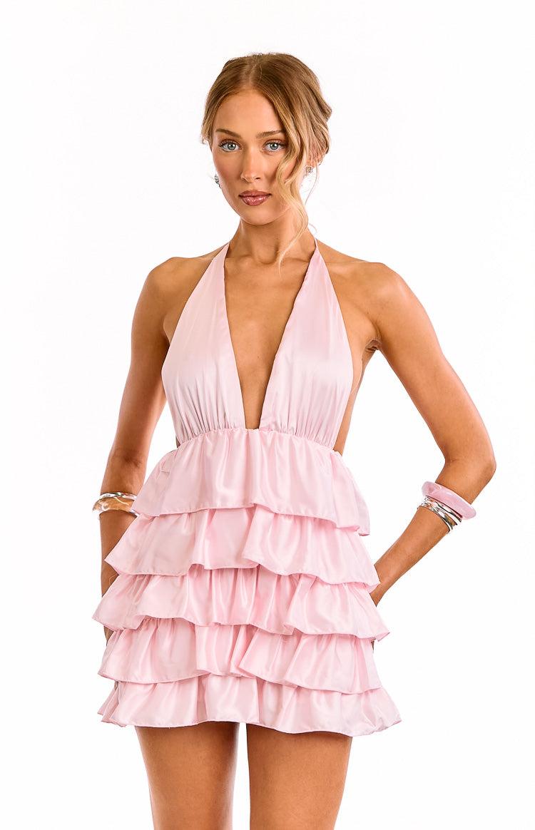 Marielle Pink Mini Dress Baby Product Image