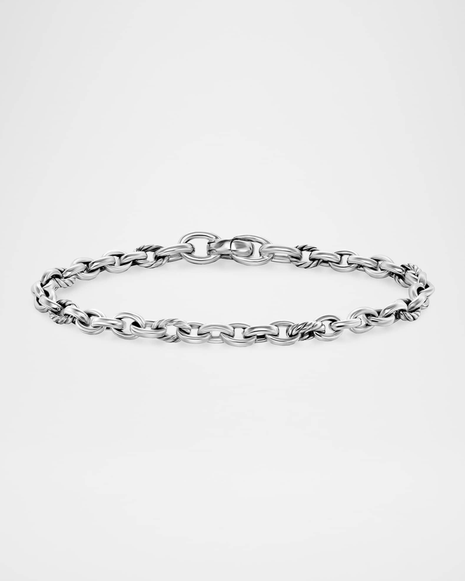 DY Mercer Triple Ring Earrings with Diamonds in 18K Gold, 35mm Product Image