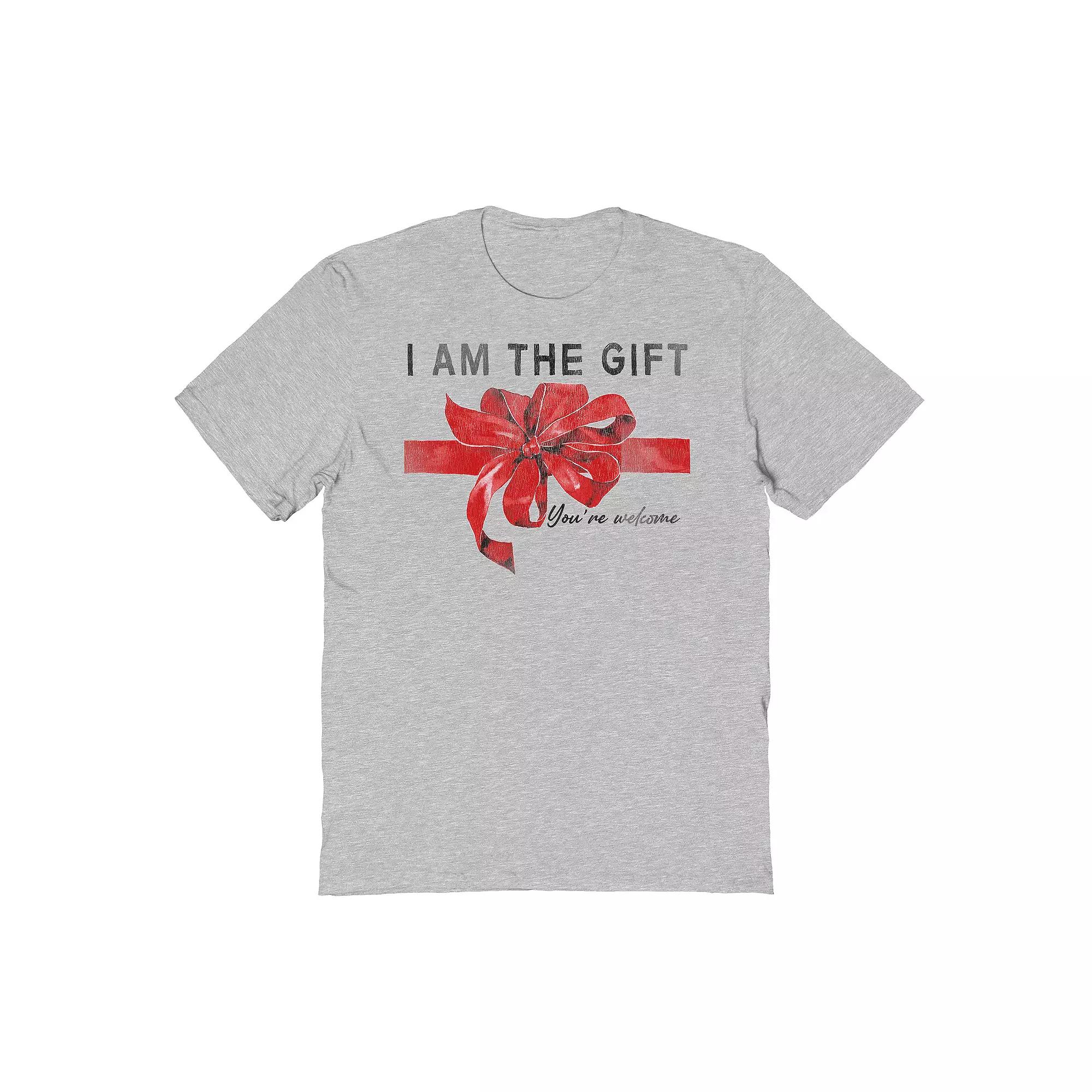 Men's I Am The Gift Graphic Tee, Women's, Size: Medium, Sport Gray Product Image