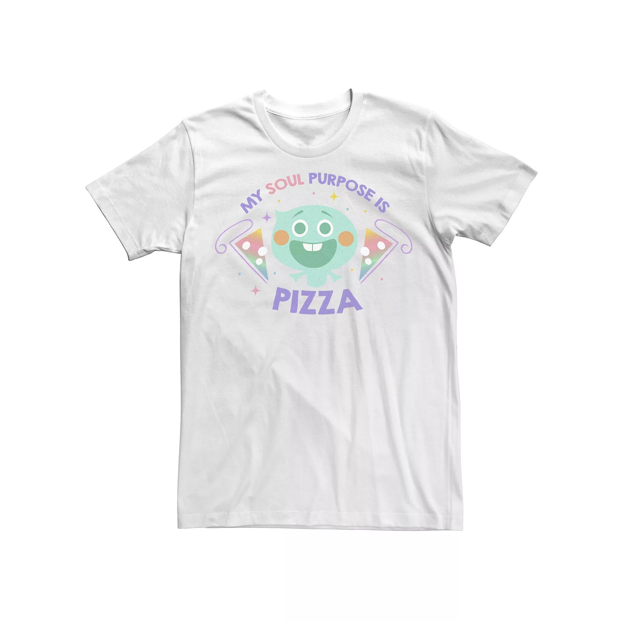 Disney / Pixar's Soul Men's My Soul Purpose Is Pizza Tee,  Product Image