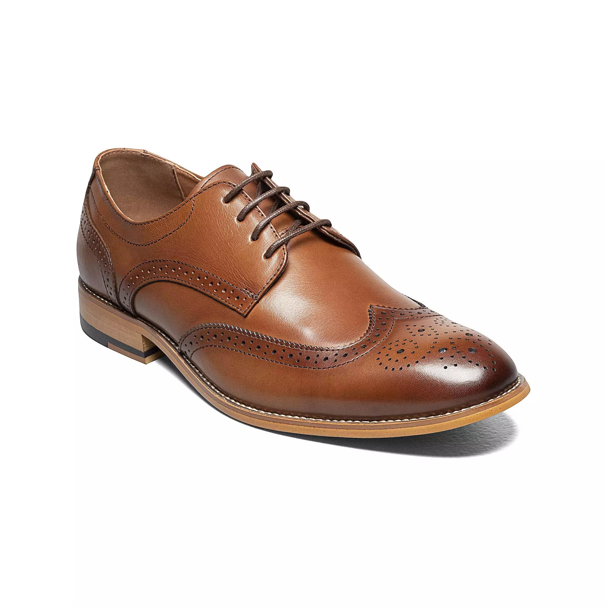 Stacy Adams David Men's Leather Wingtip Oxford Shoes,  Product Image