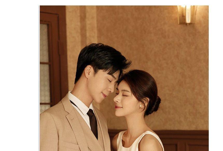 Sleeveless Crew Neck Plain Maxi A-Line Dress Product Image