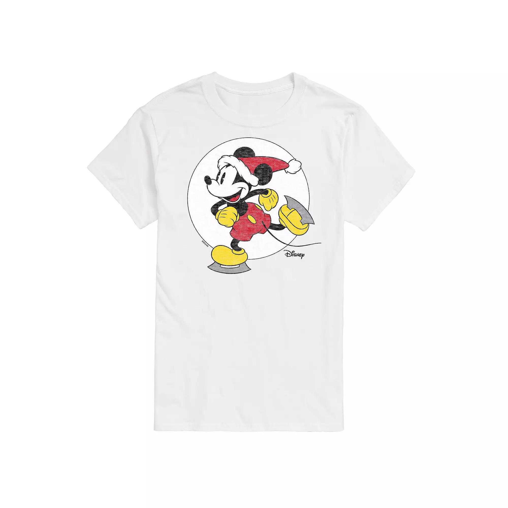 Disney's Big & Tall Mickey Skating Graphic Tee, Men's,  Product Image