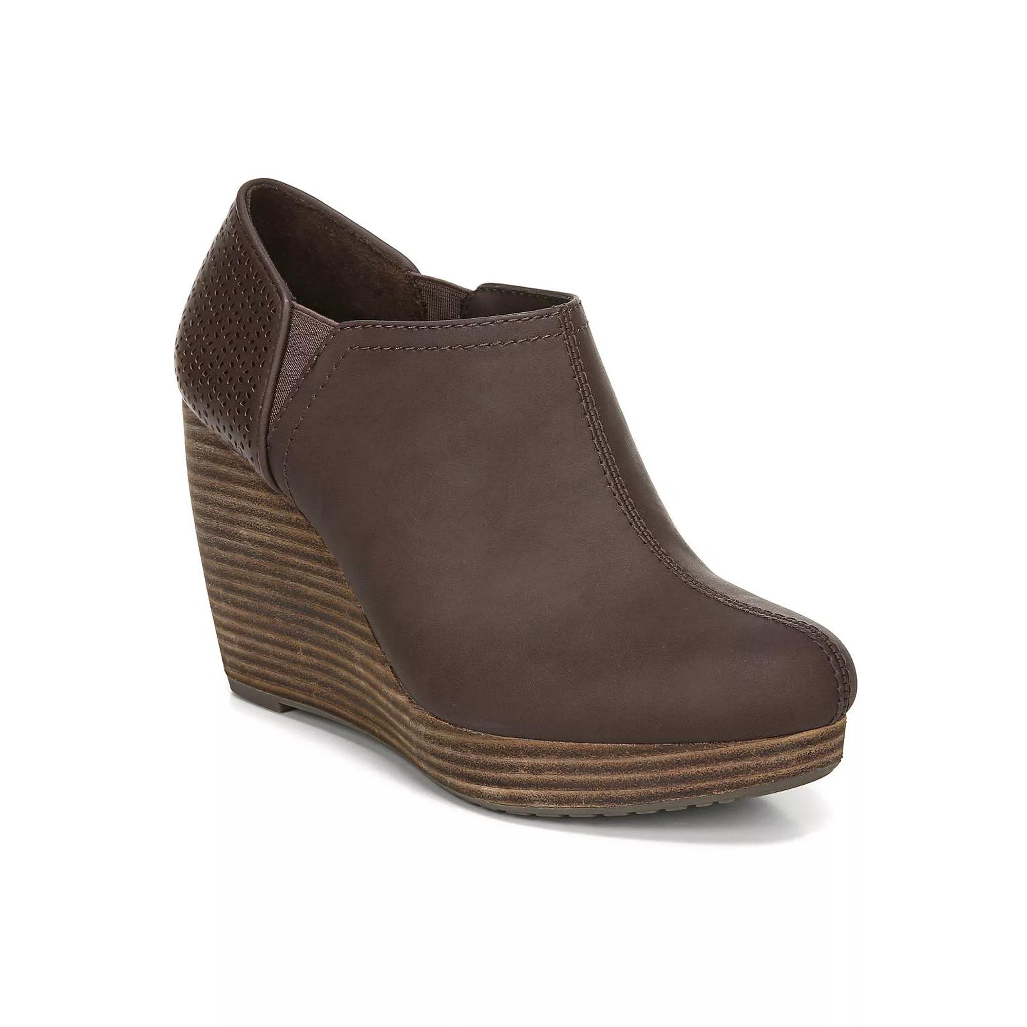 Dr. Scholl's Harlow Women's Ankle Boots, Size: 10 Wide, Dark Brown Product Image