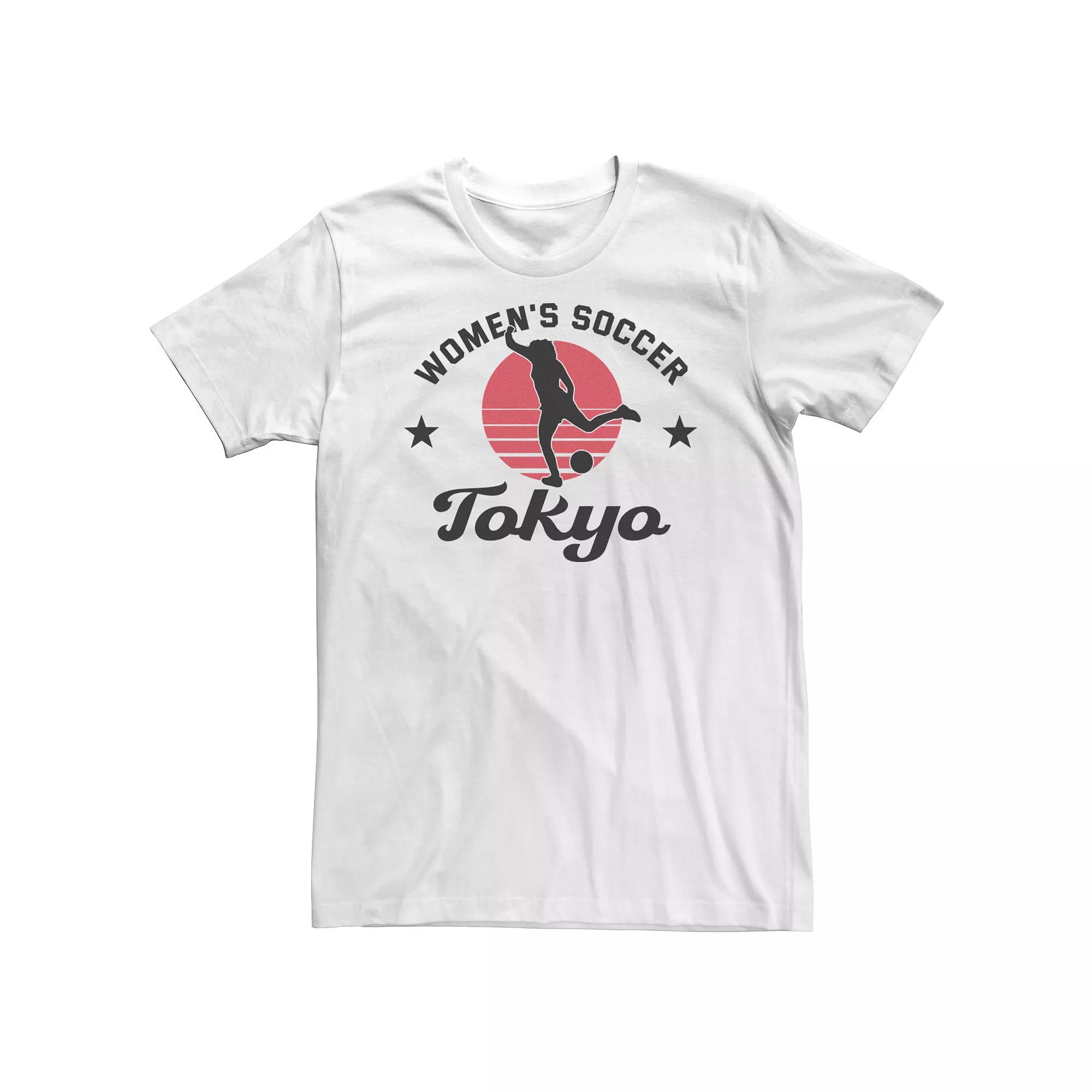 Big & Tall Women's Soccer Tokyo Tee,  Product Image