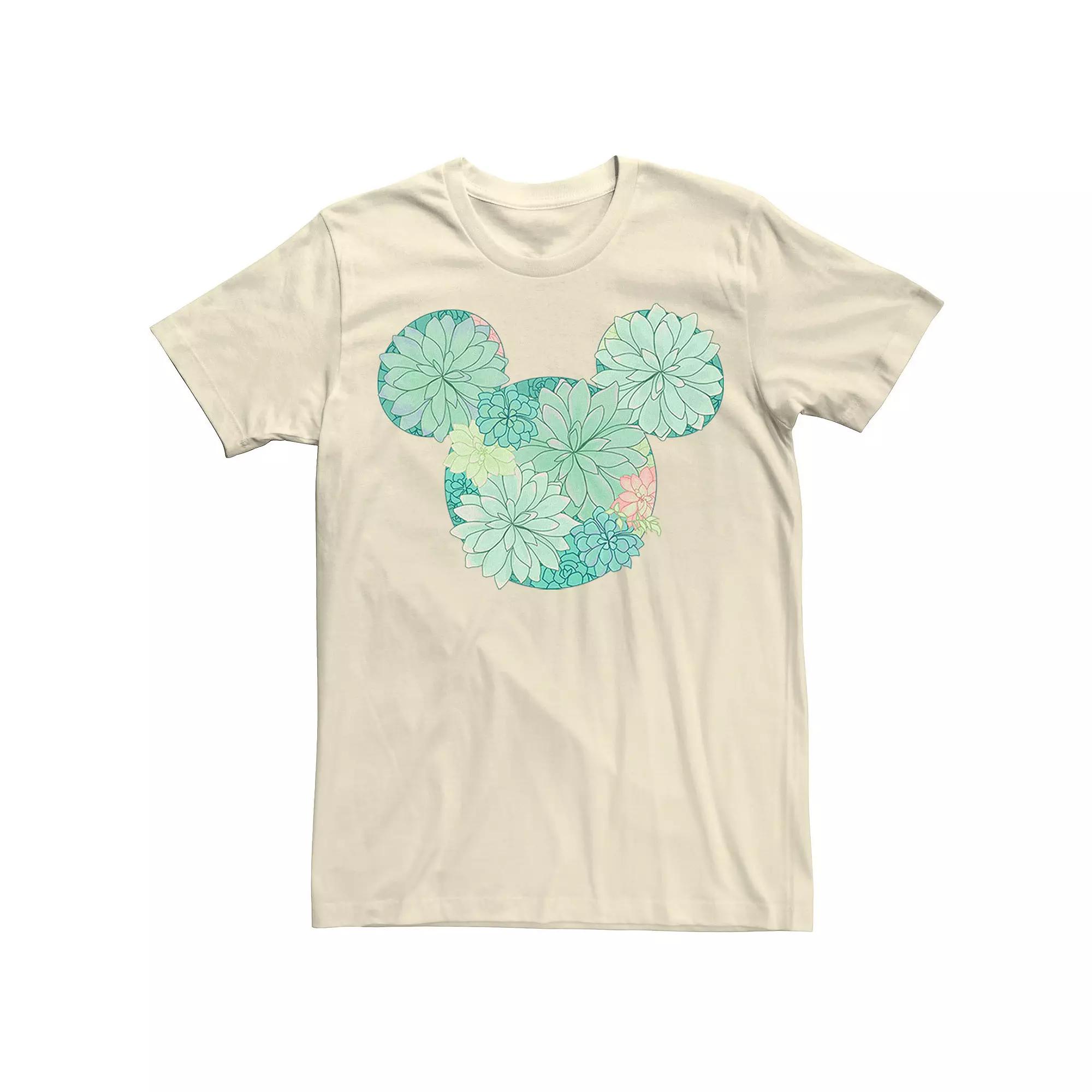 Disney's Mickey & Friends Mickey Succulent Fill Men's Tee,  Product Image