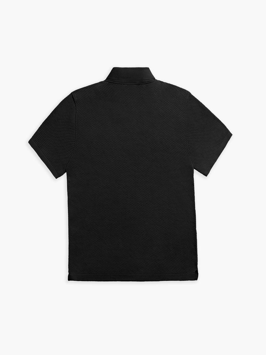 Men's Labs 3D Print-Knit Air Polo - Black Product Image