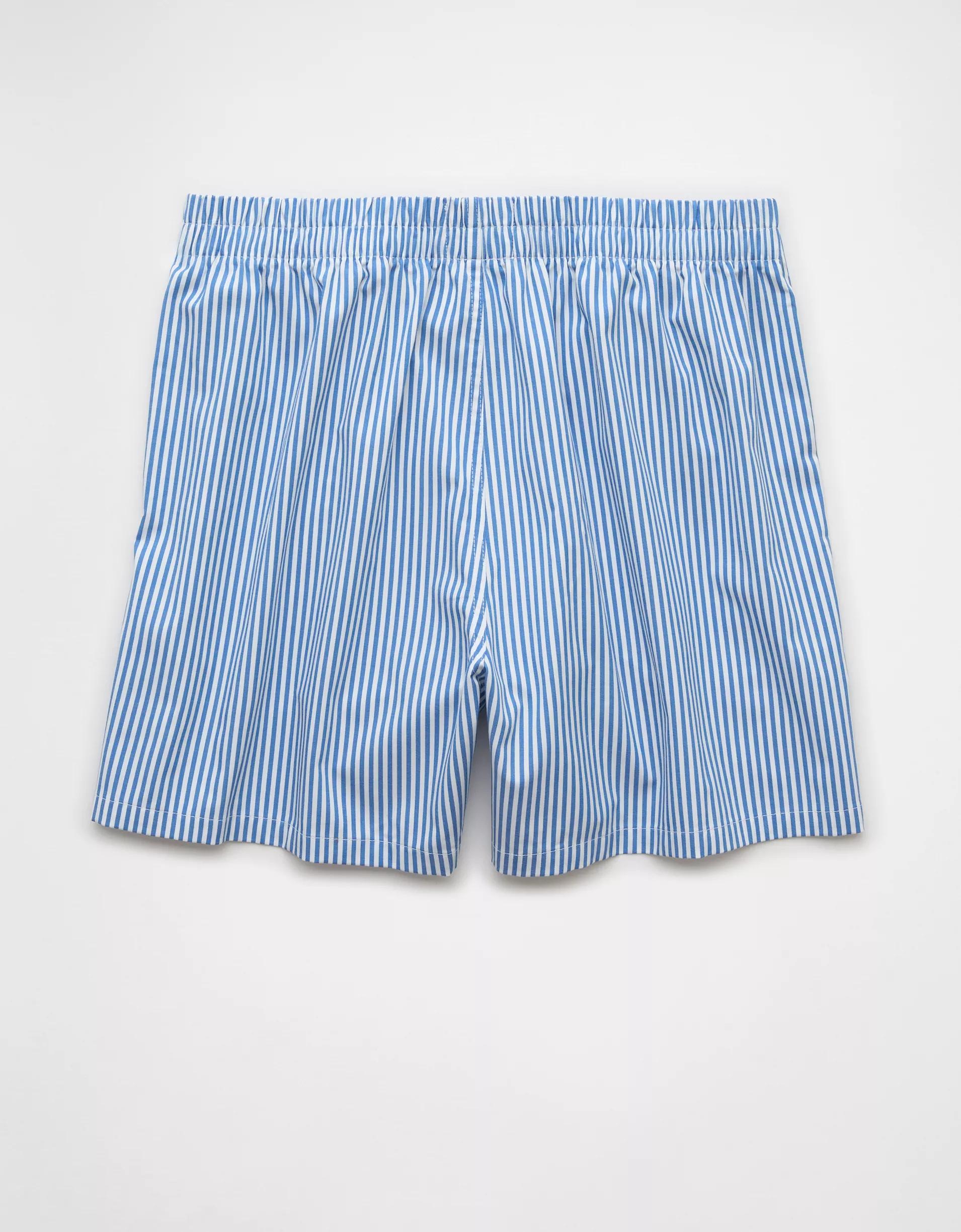 AEO Men's Striped Poplin Pocket Boxer Short Product Image