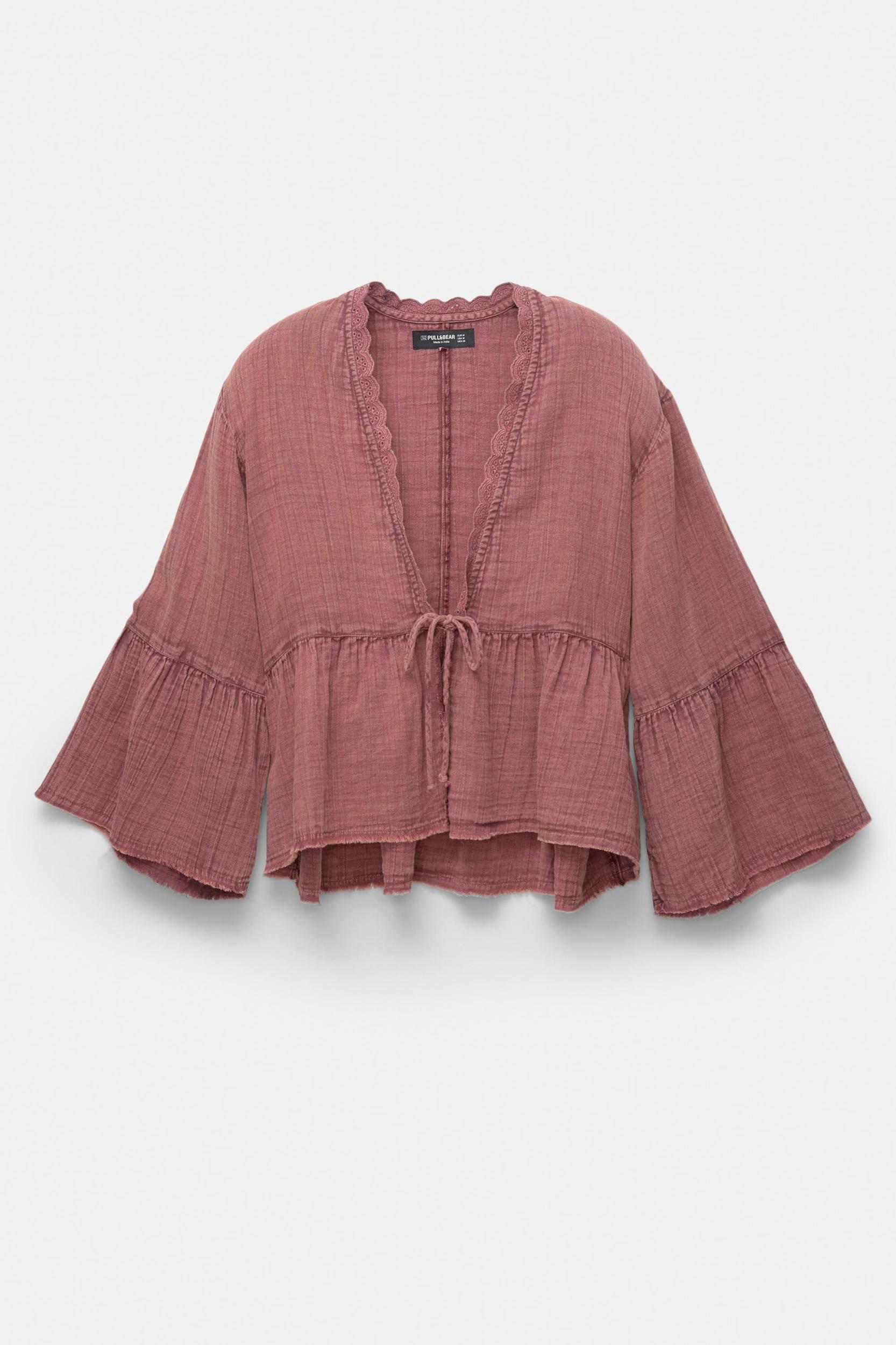 Rustic lace blouse Product Image