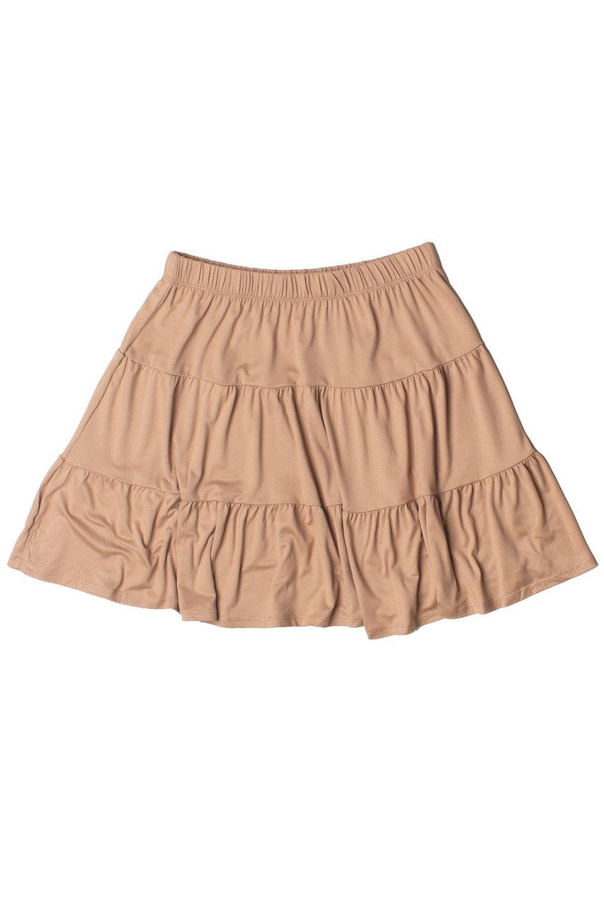 Tiered Mini Skirt Product Image