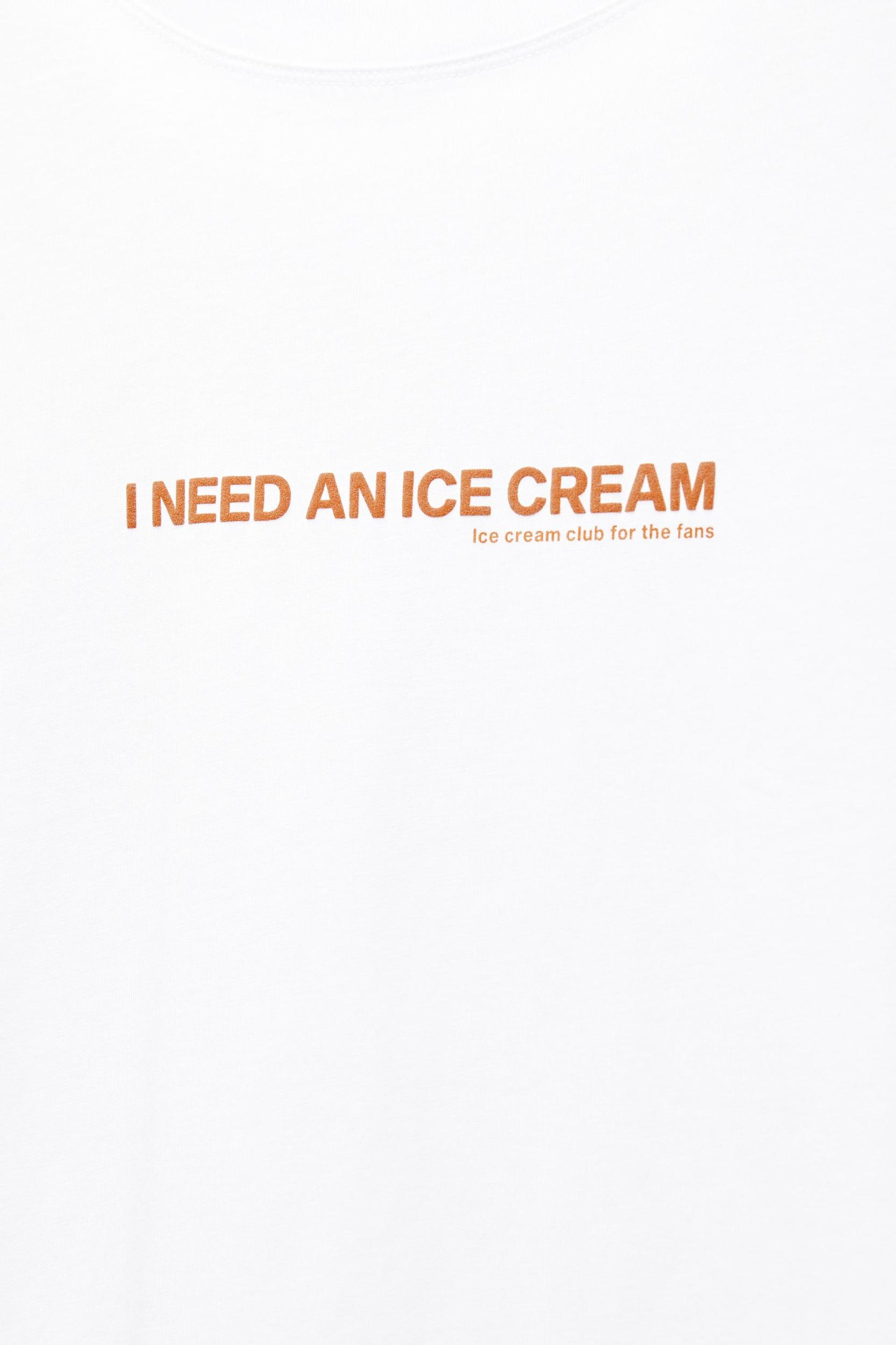 Ice cream graphic T-shirt Product Image