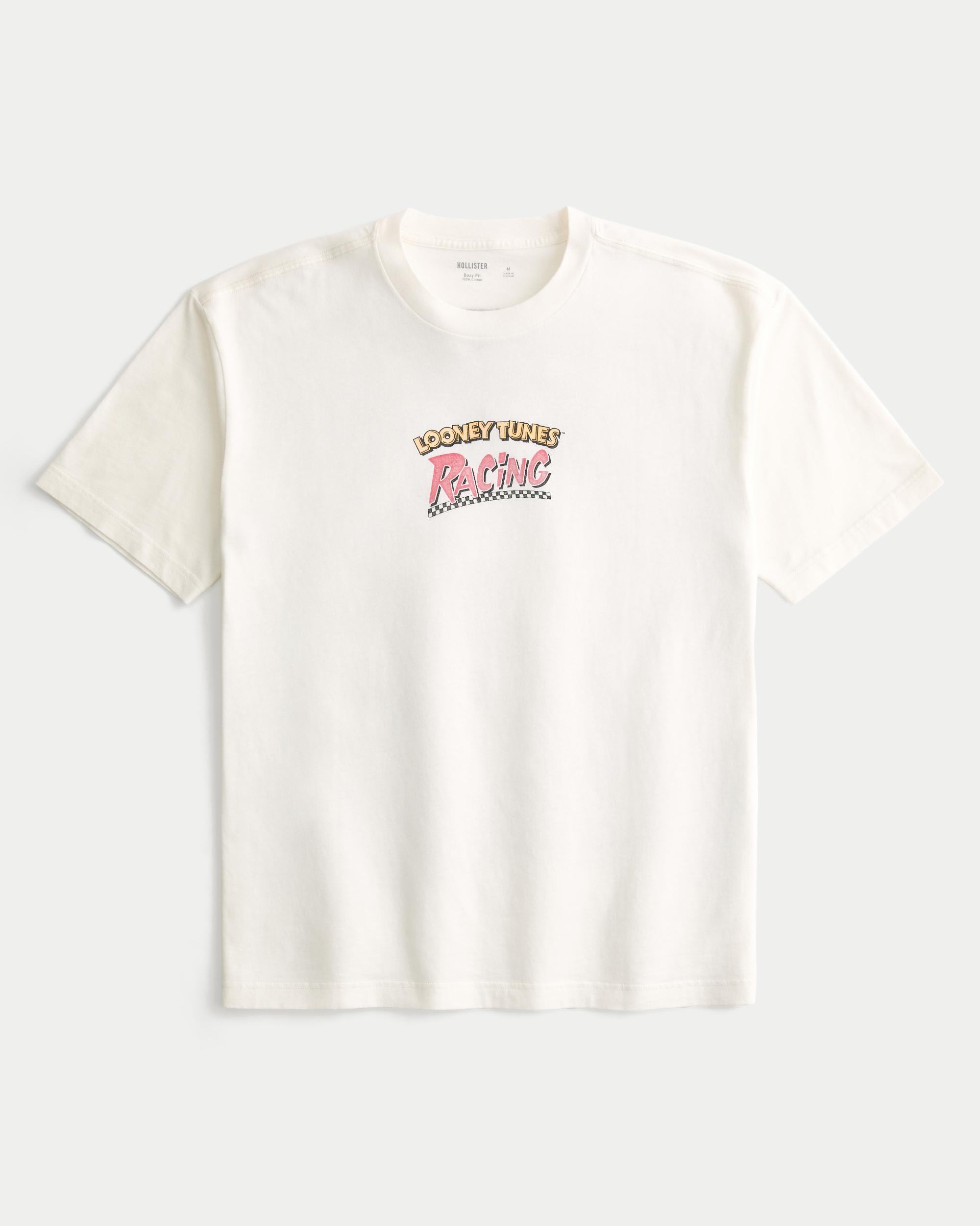 Boxy Looney Tunes Racing Graphic Tee Product Image