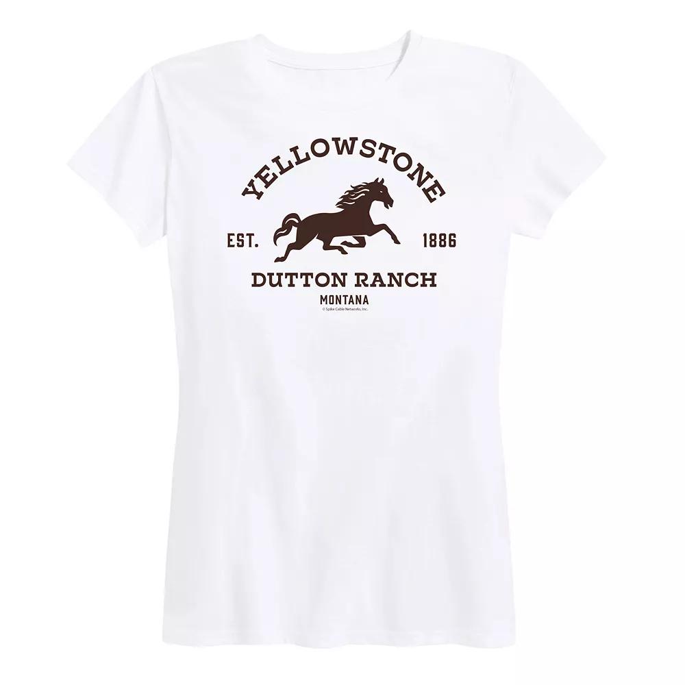 Women's Yellowstone Est. 1886 Horse Logo Graphic Tee,  Product Image