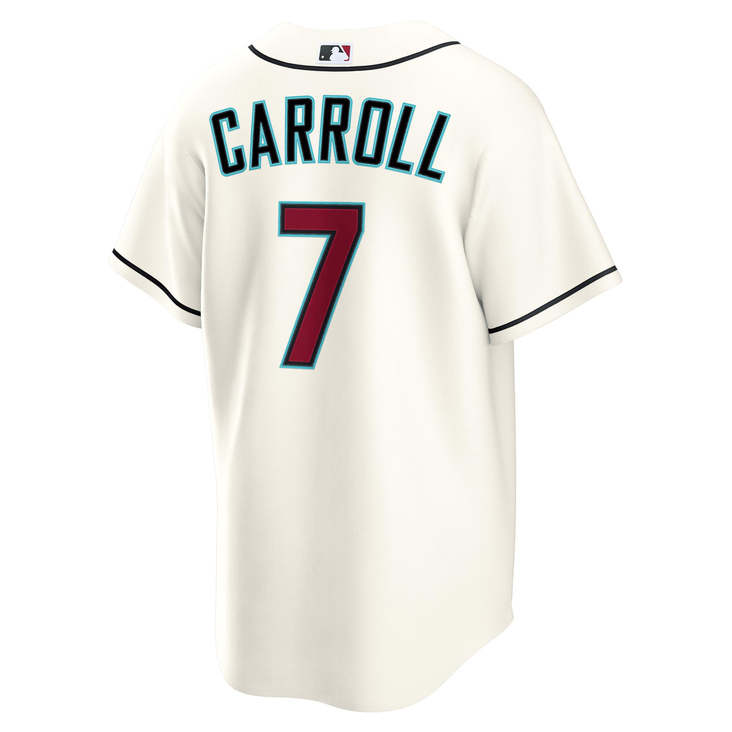 Corbin Carroll Arizona Diamondbacks Nike Mens MLB Replica Jersey | RE25DKHODQ9-VLT Product Image